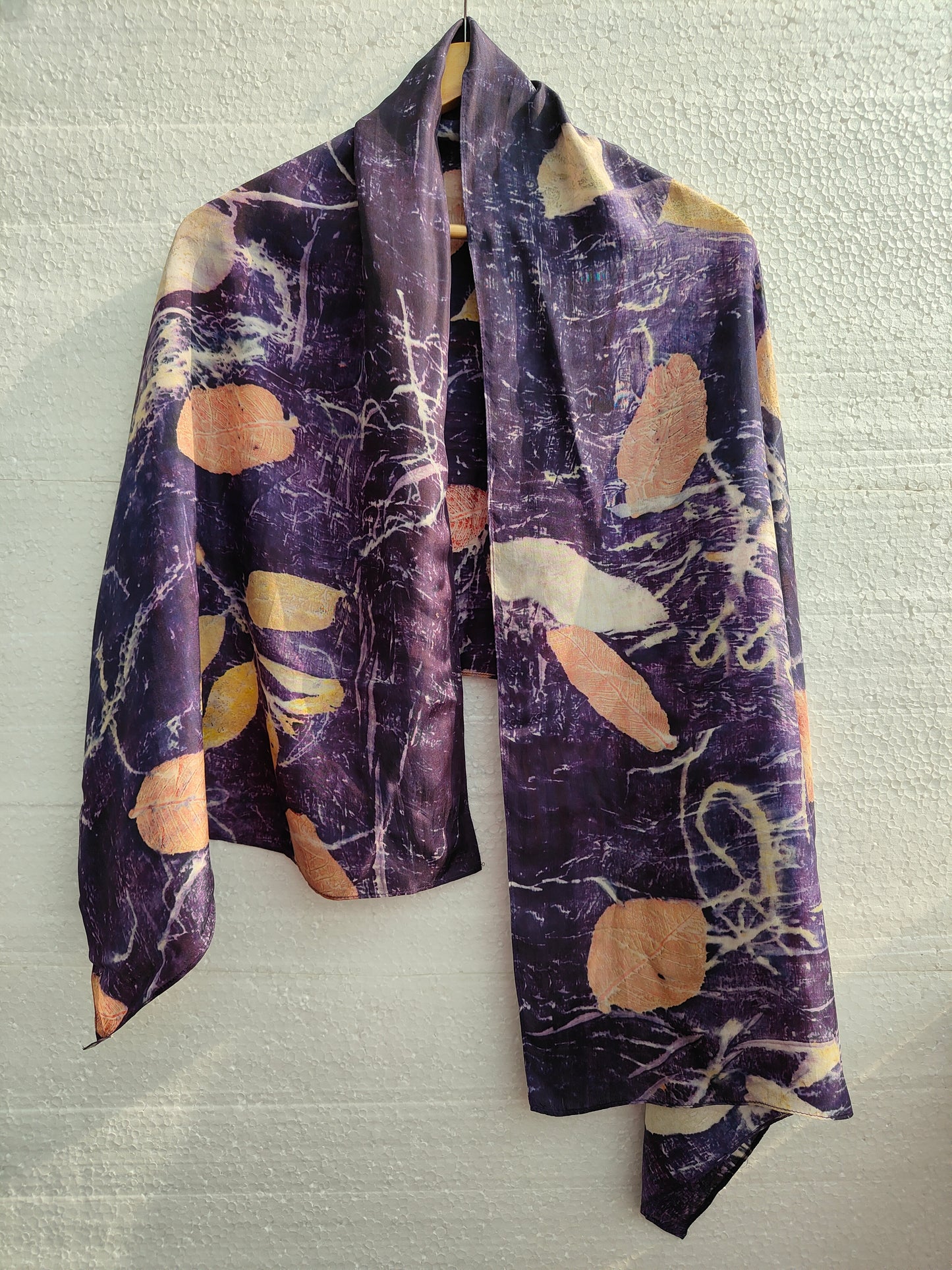 Wisteria Grace Pure Silk Scarf