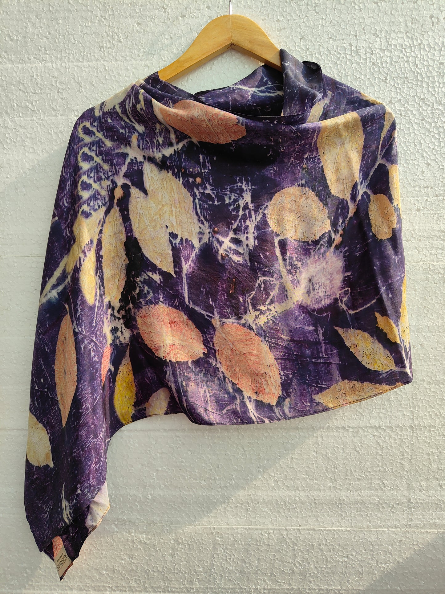 Wisteria Grace Pure Silk Scarf