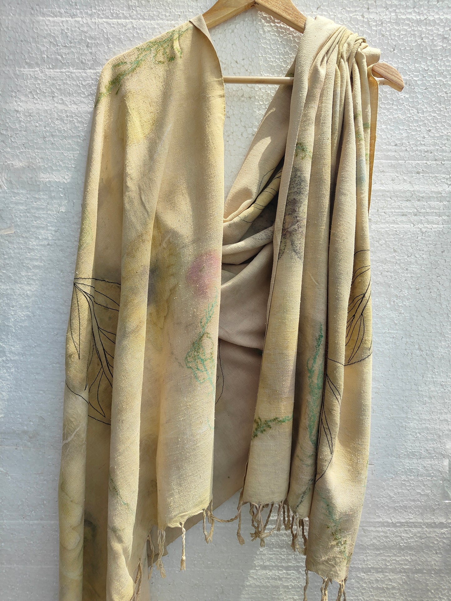 Sunthread Ahimsa (Eri) Silk Wrap Scarf
