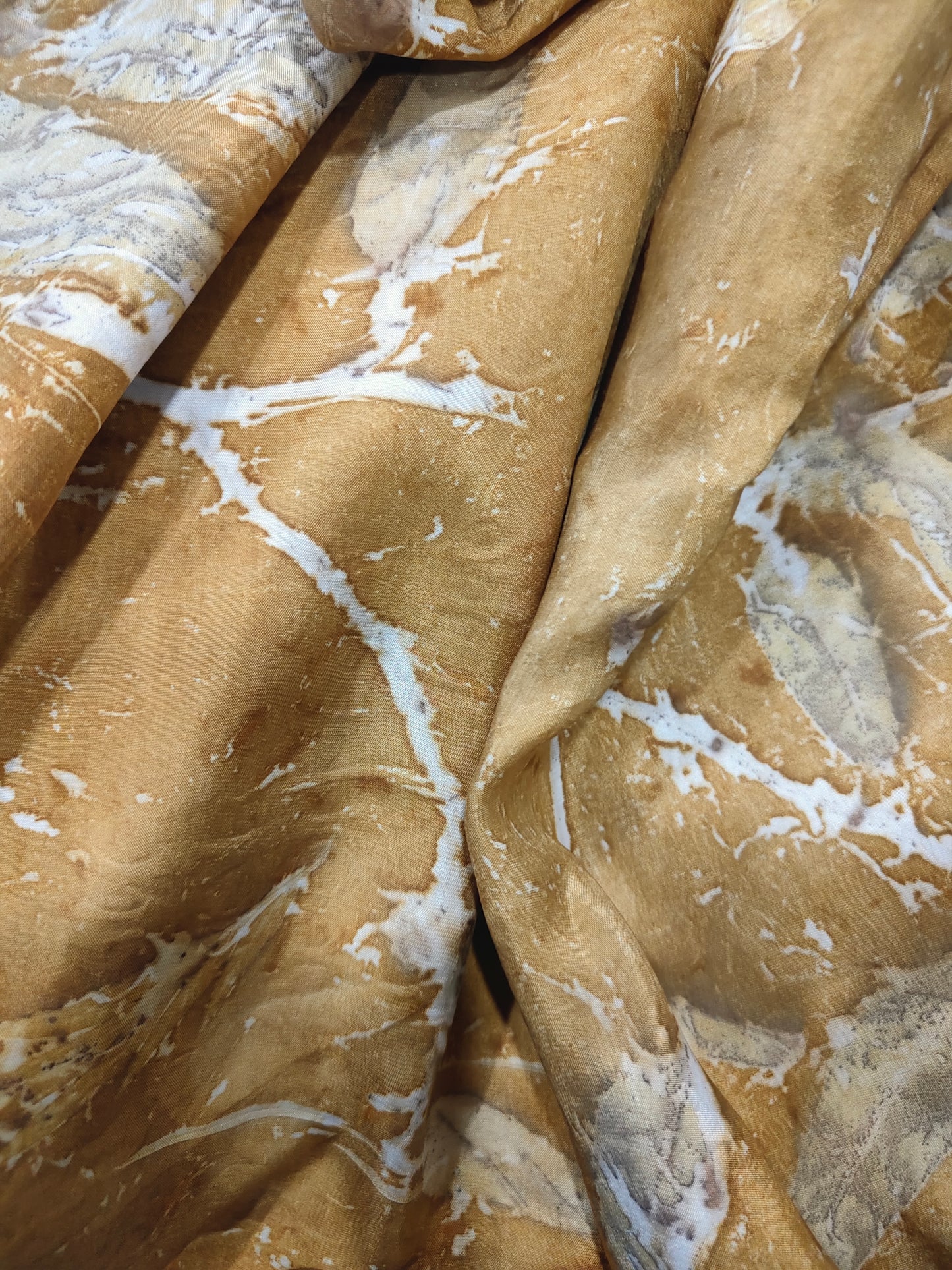 Honey Woods Pure Silk Fabric