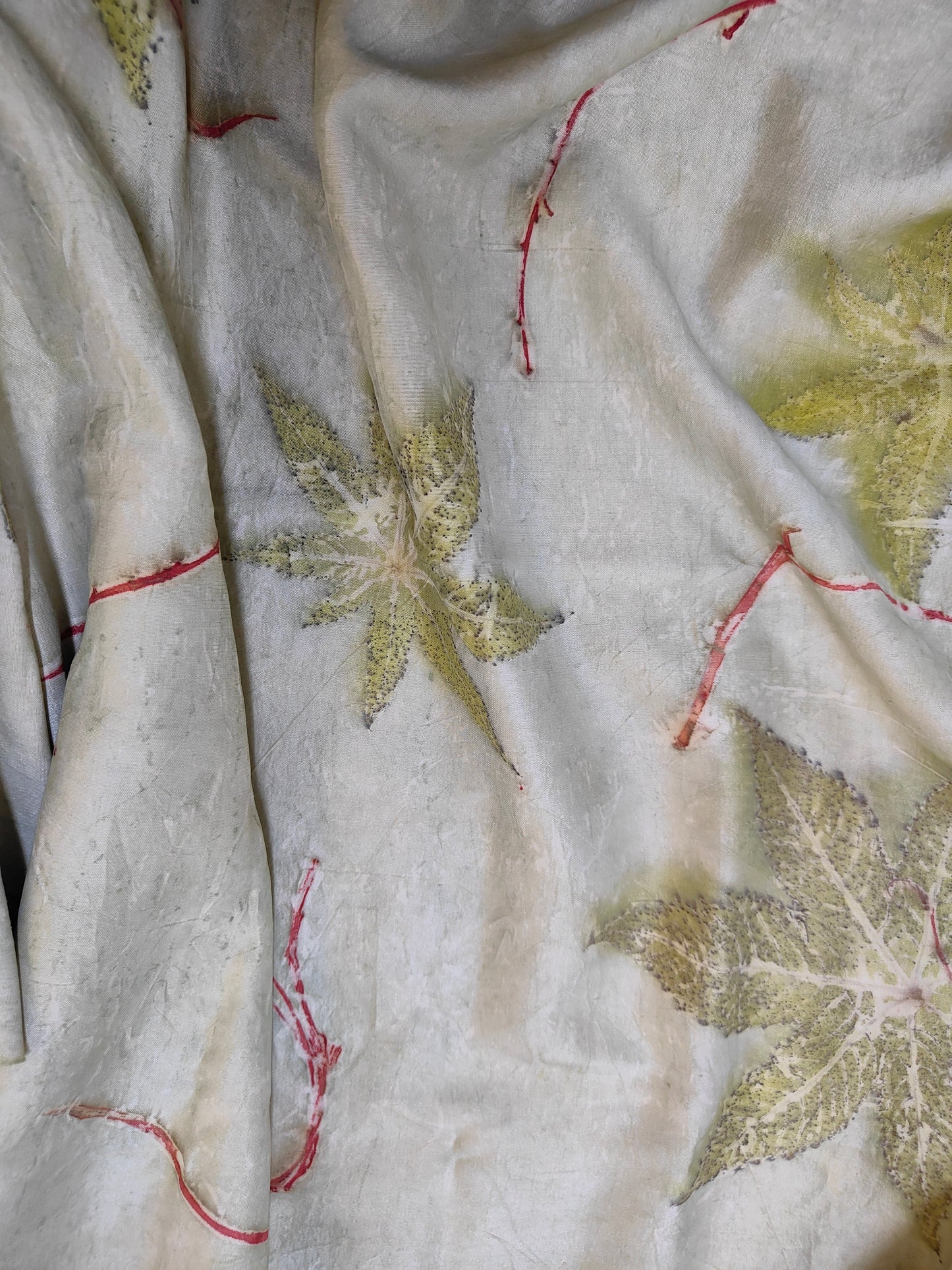 Castor Echeos Handspun Pure Silk Fabric