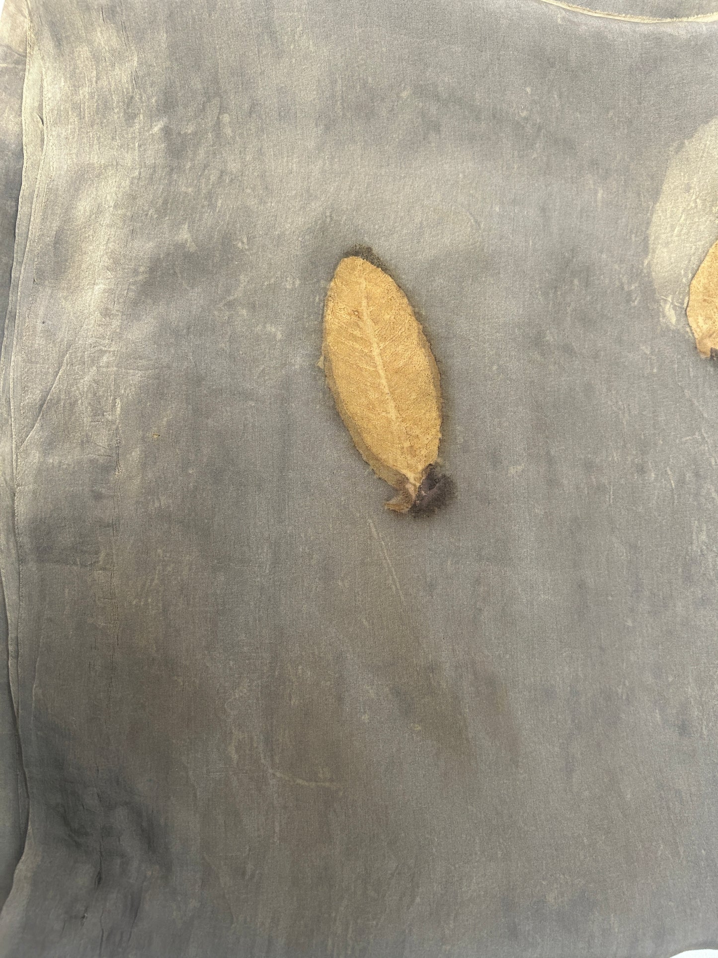 Smoke Mist Pure Silk Fabric