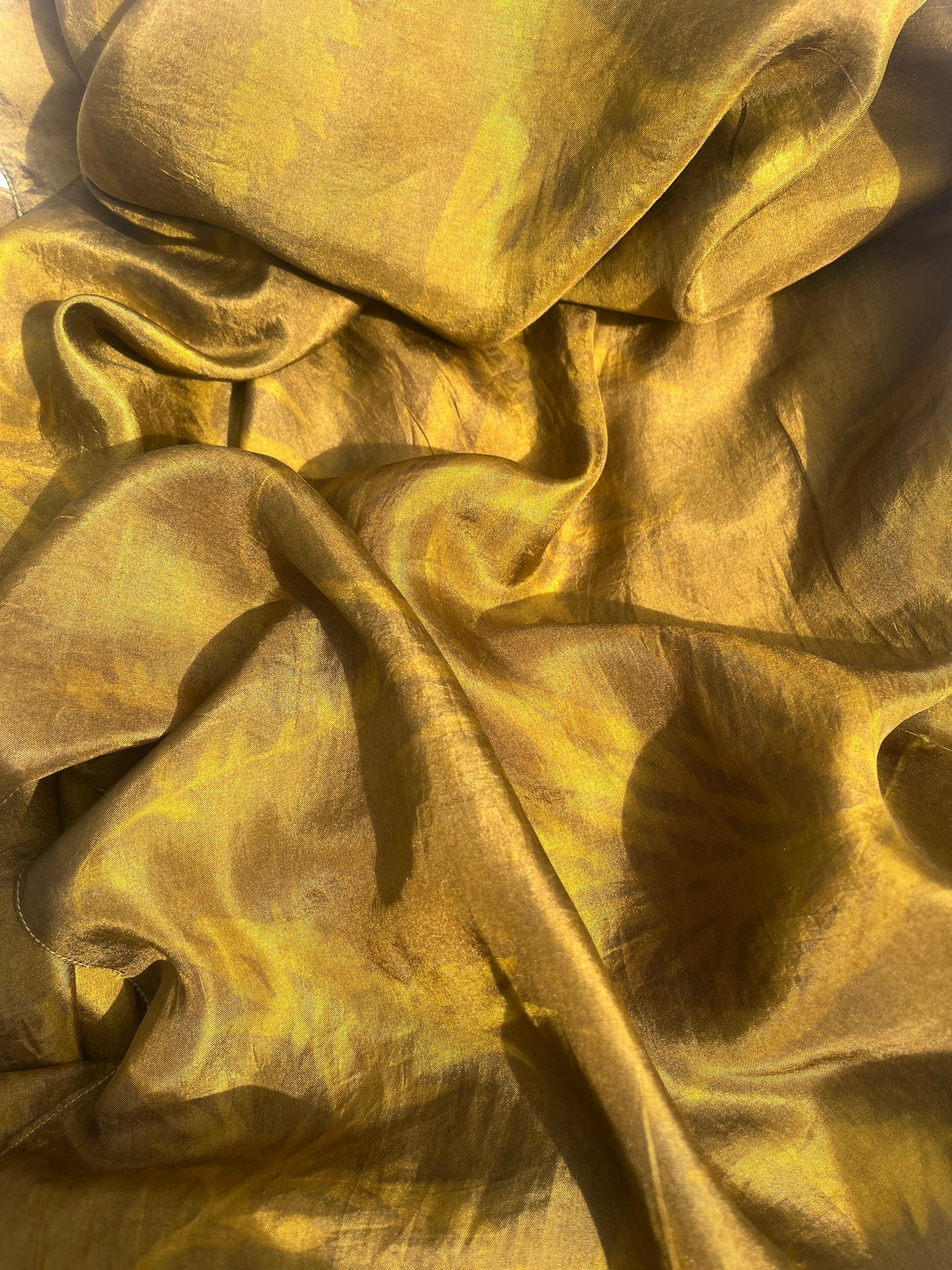 Daffodil Sheen Pure Silk Scarf