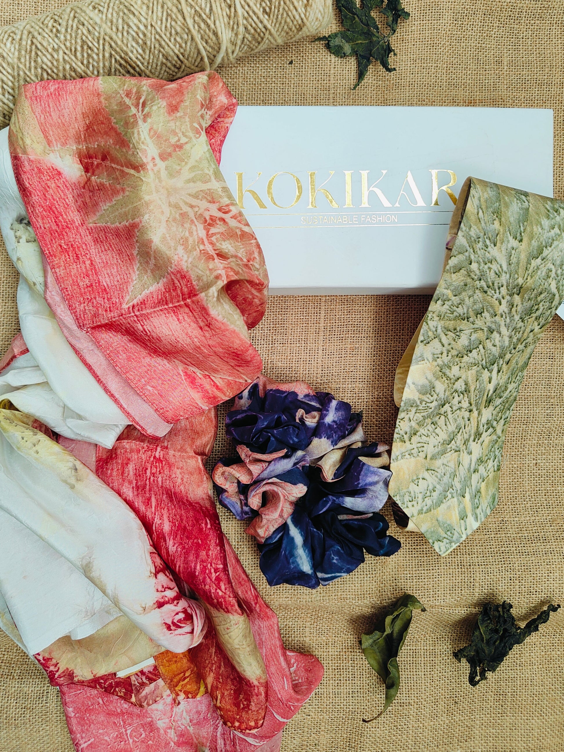 Luxury Eco Gift Set - Ecoprinted Edition