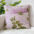Rosy Linen Blend Handmade Fabric