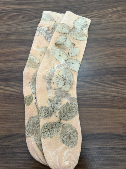 Pure Cotton Peach Creative Socks