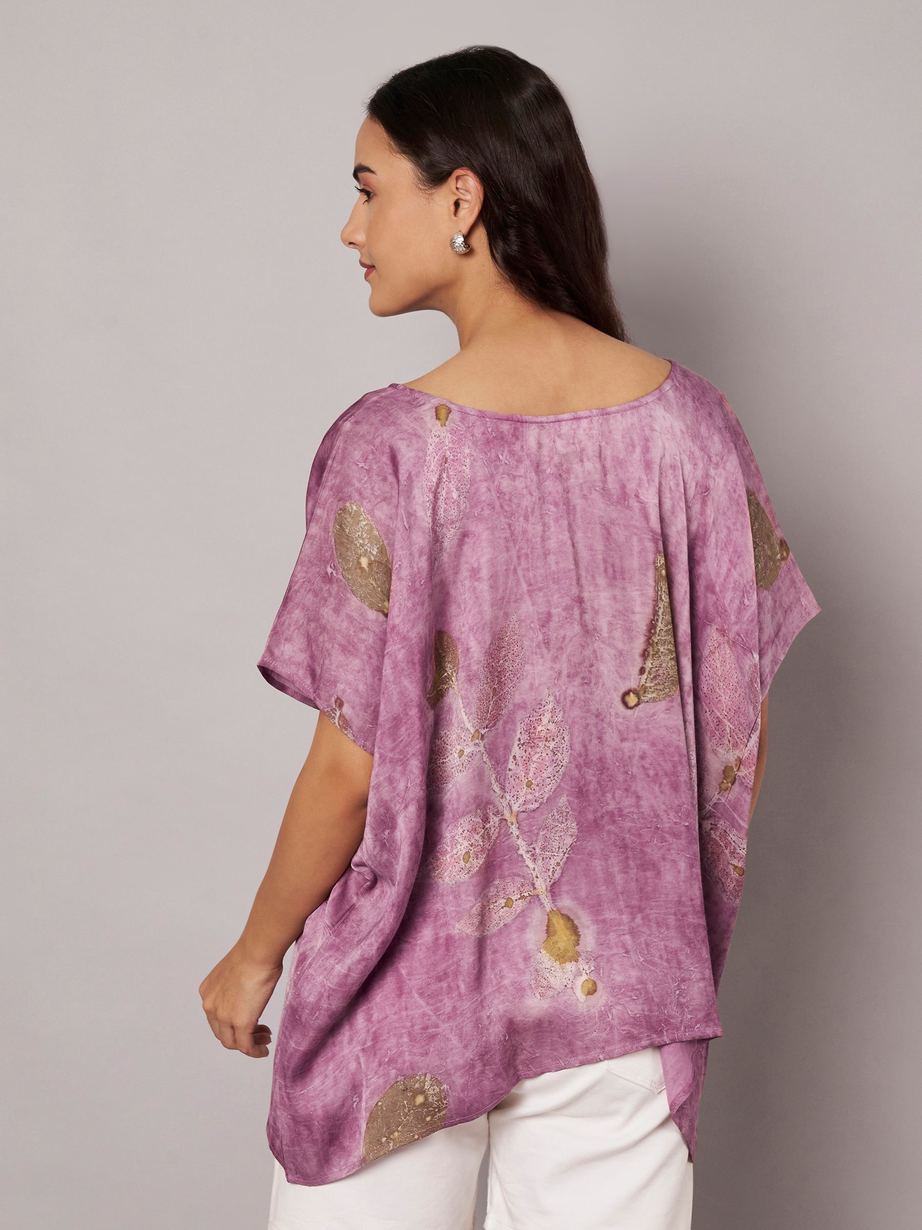 Blush Kaftan Flared Top