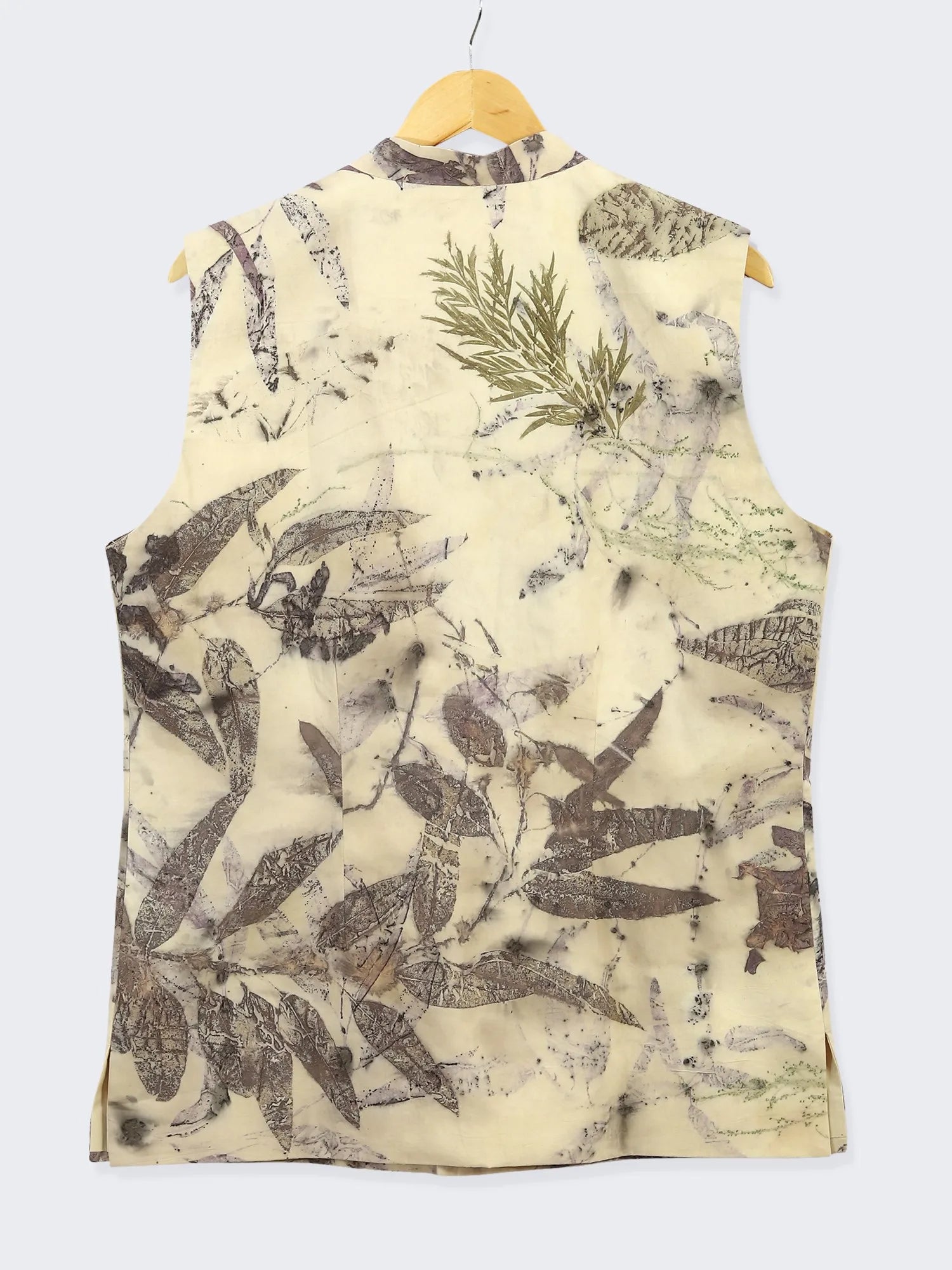 Beige Eucalyptus Waistcoat thumbnail 3