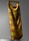 A castor printed silk scarf