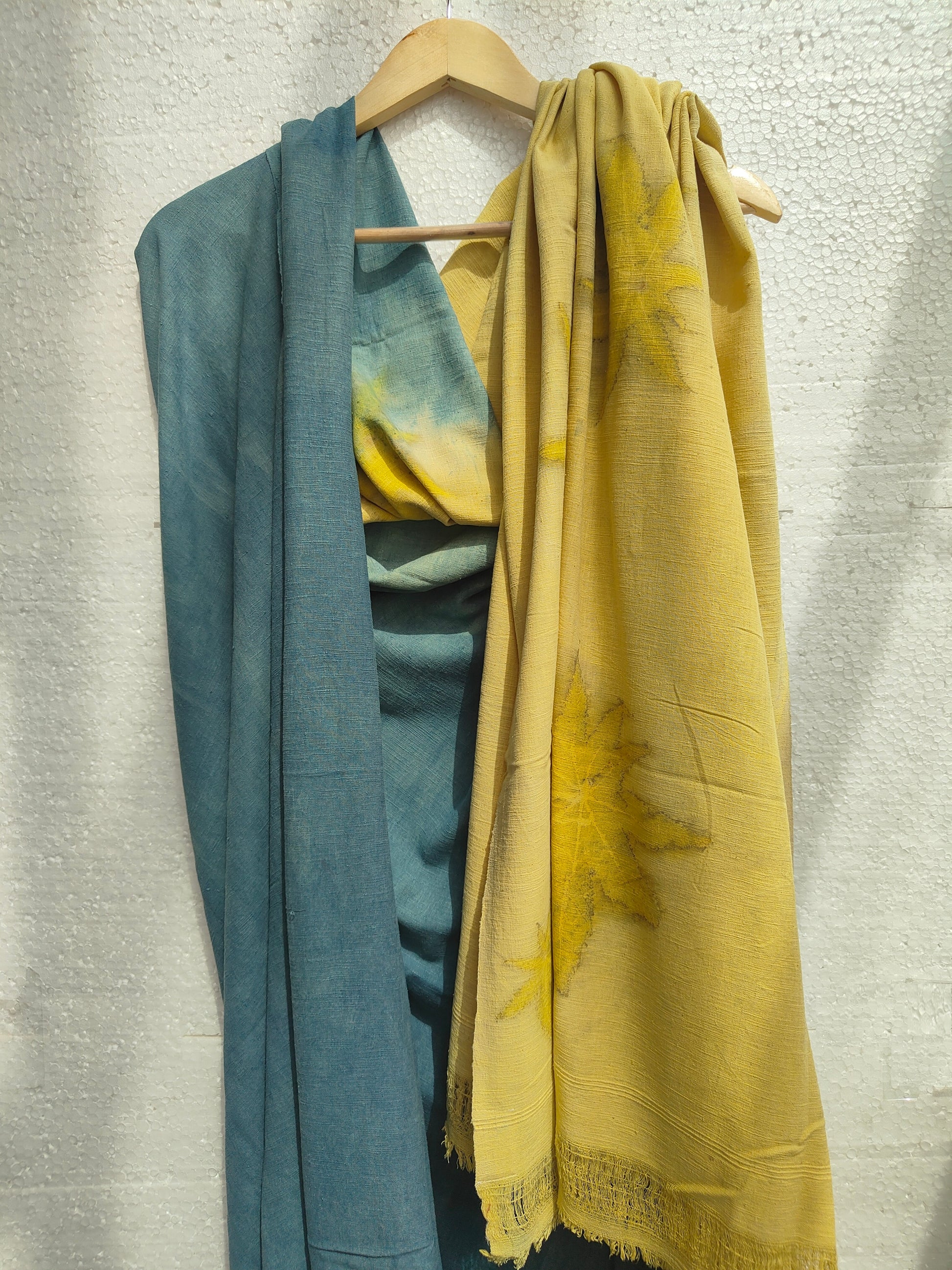 Castor Hymn Ahimsa (Eri) Silk Shawl XL