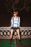 Checkmate Kaftan Flared Top