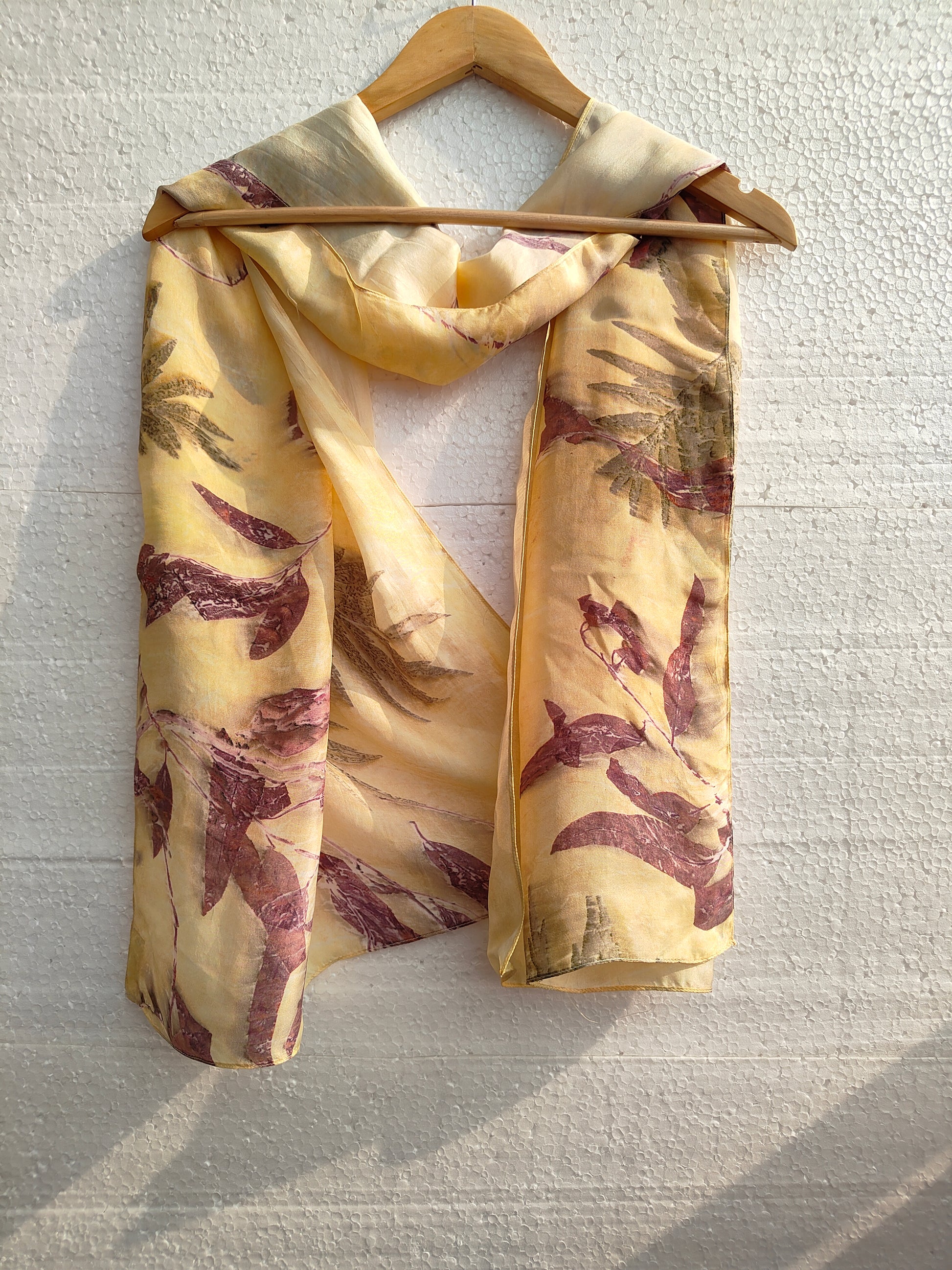 A yellow scarf
