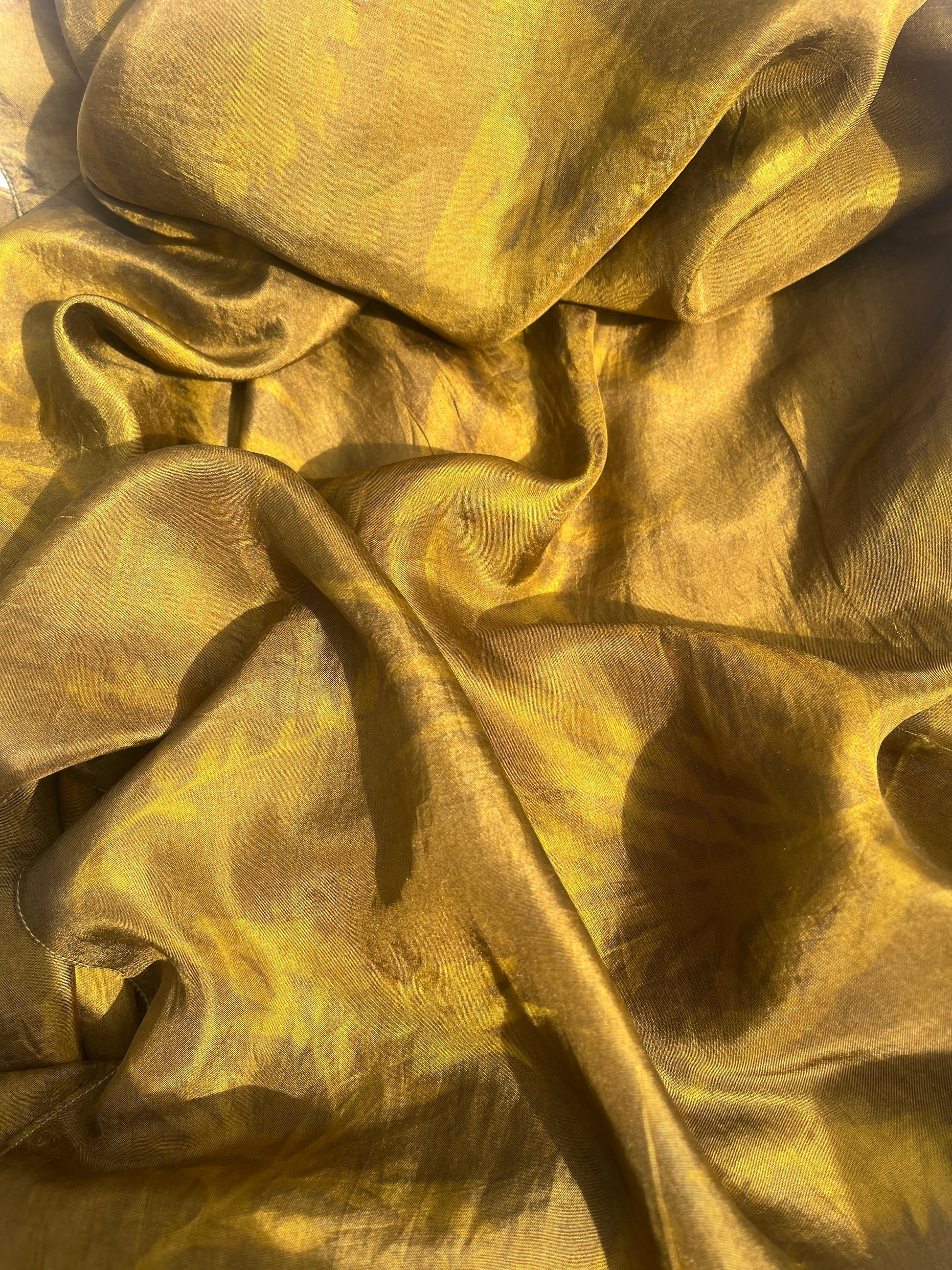 Daffodil Sheen Pure Silk Scarf