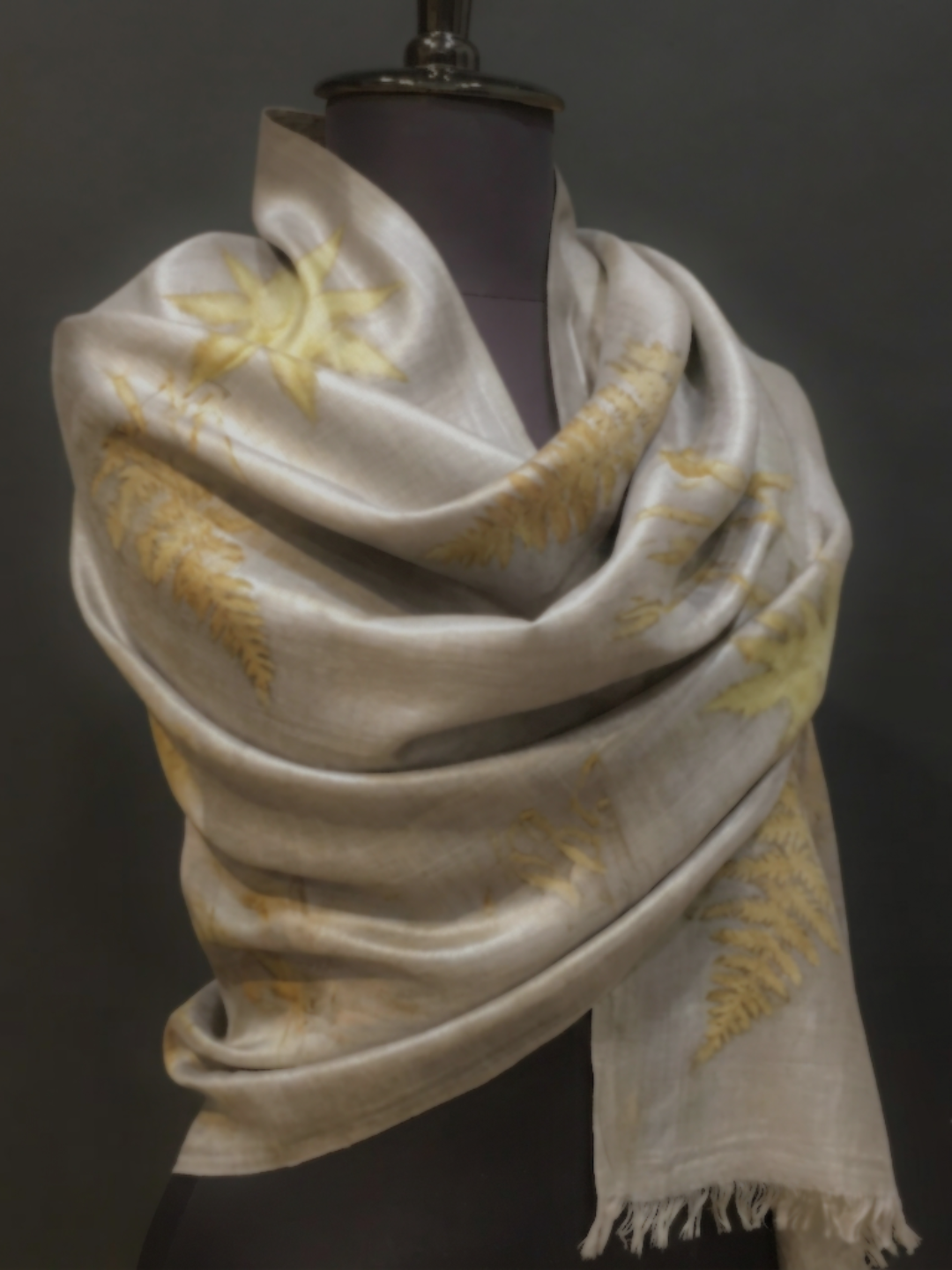 Castor Pashmina blend shawl