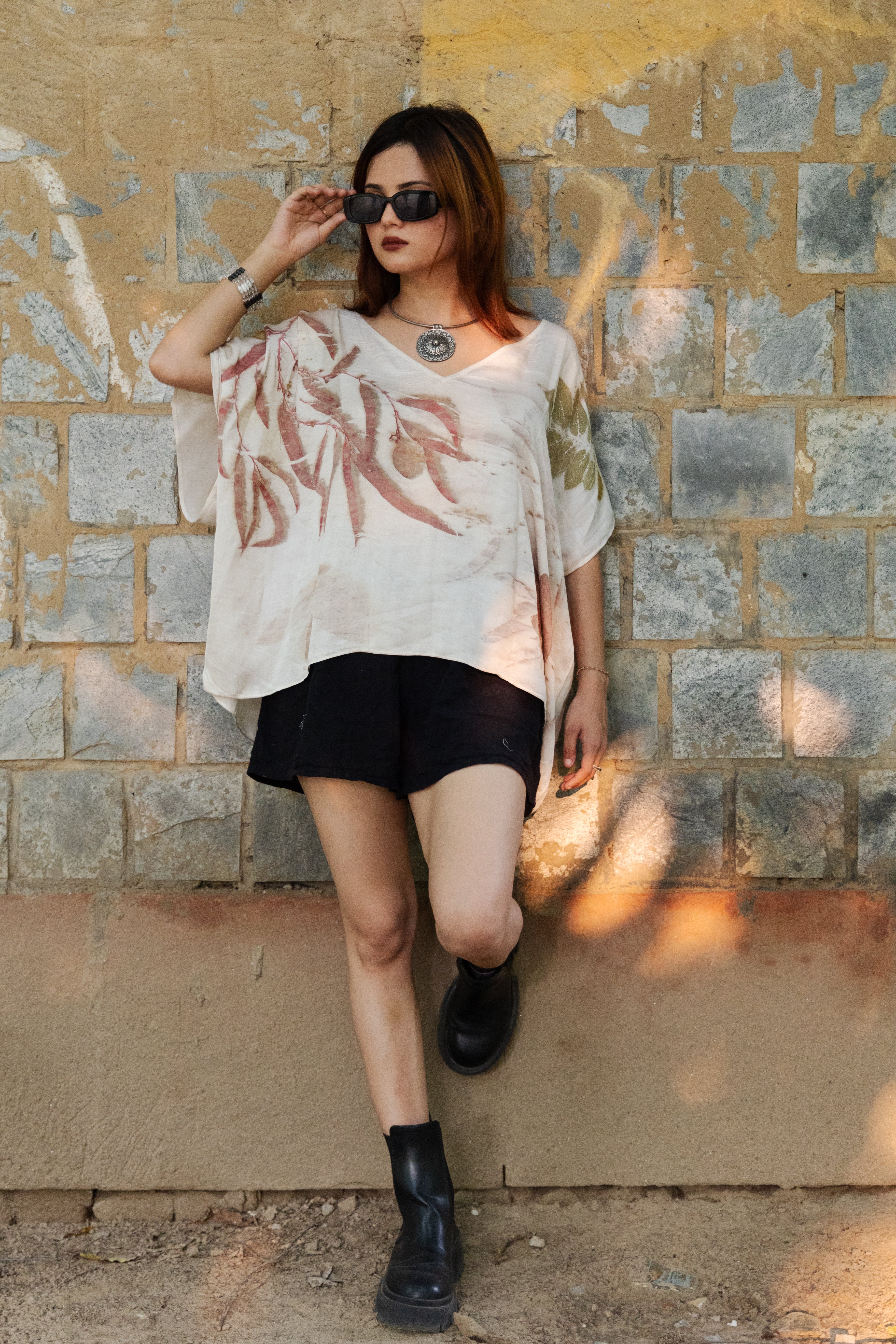 Eucalyptus Kaftan Flared Top