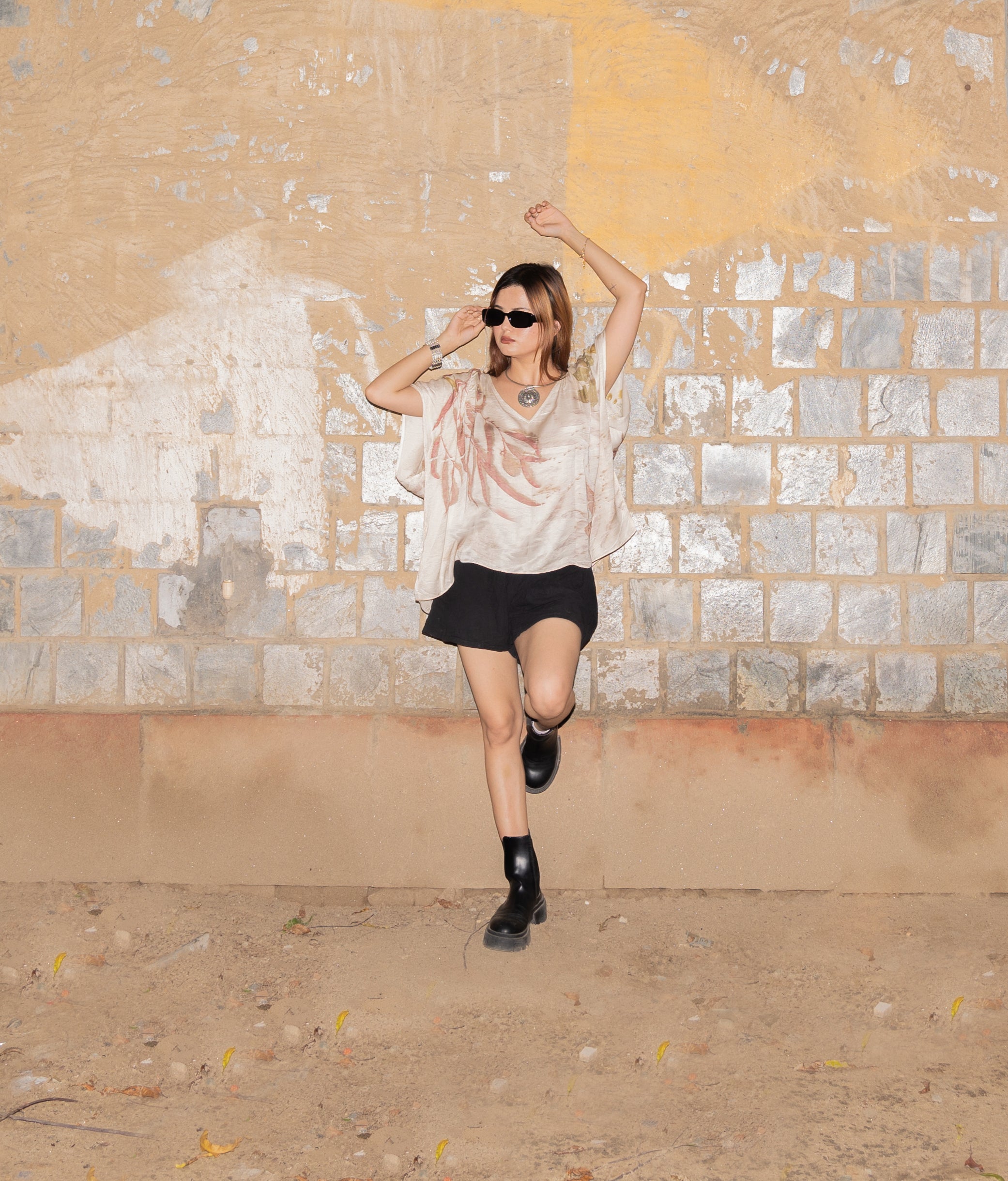 Eucalyptus Kaftan Flared Top