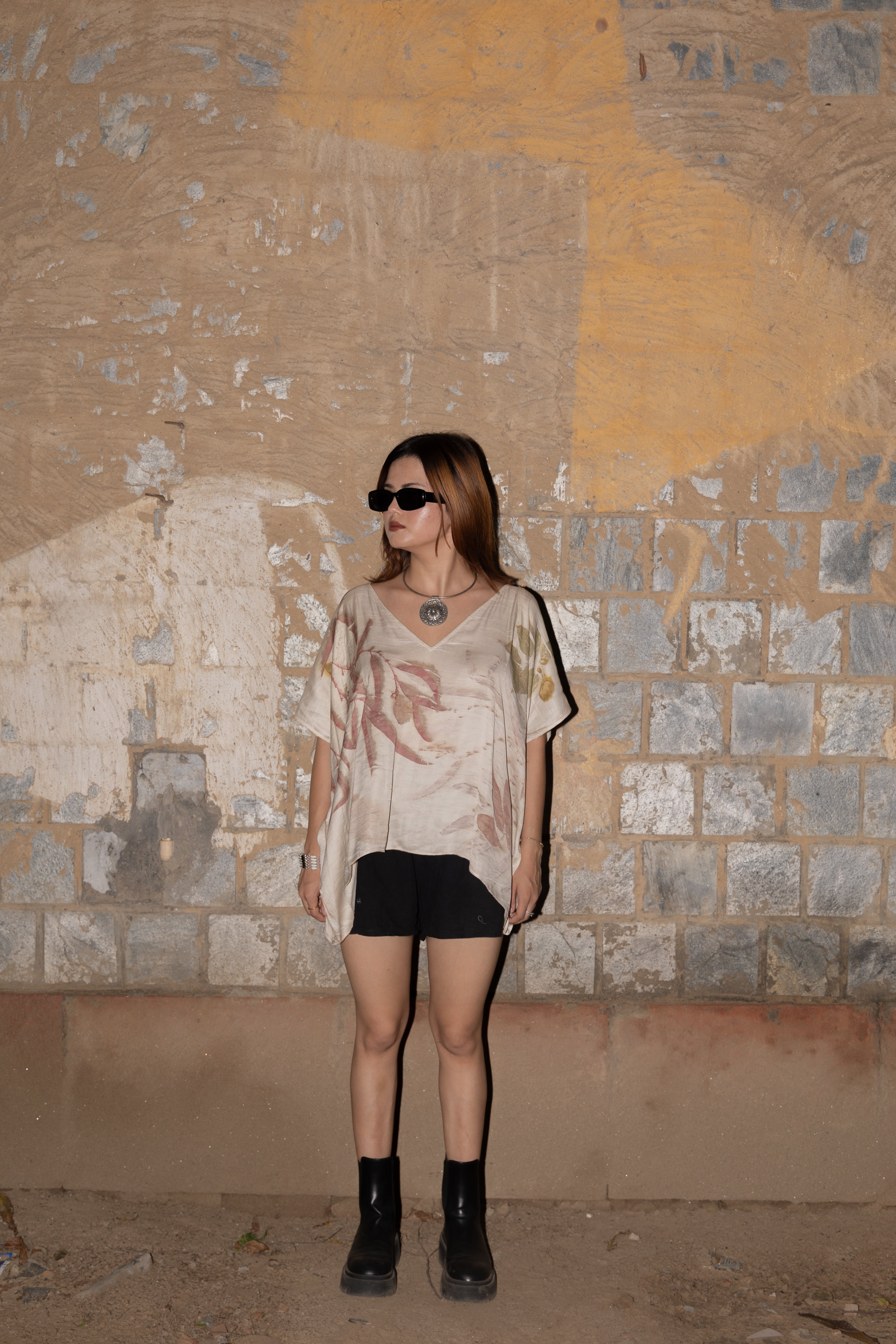 Eucalyptus Kaftan Flared Top