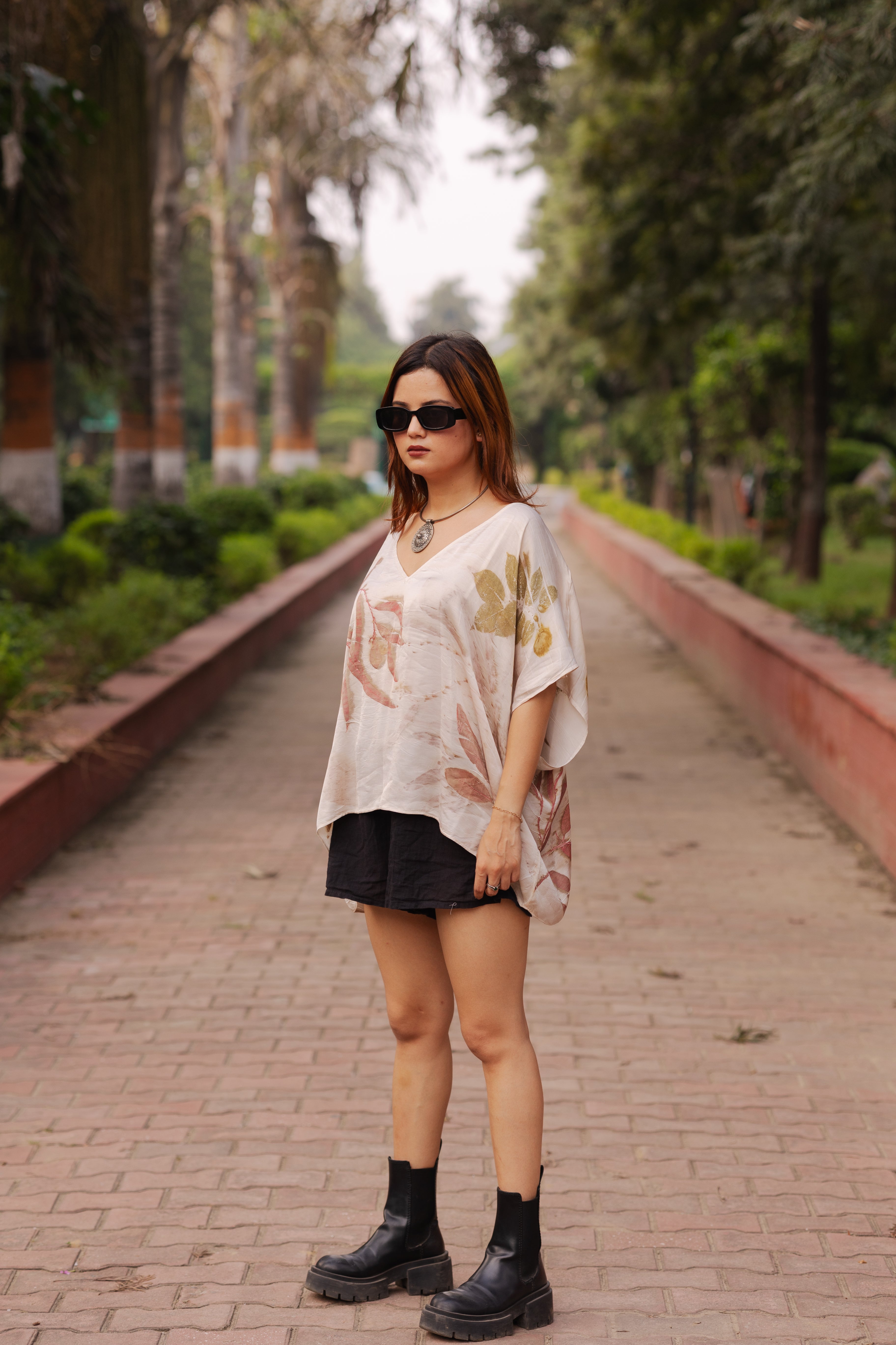 Eucalyptus Kaftan Flared Top