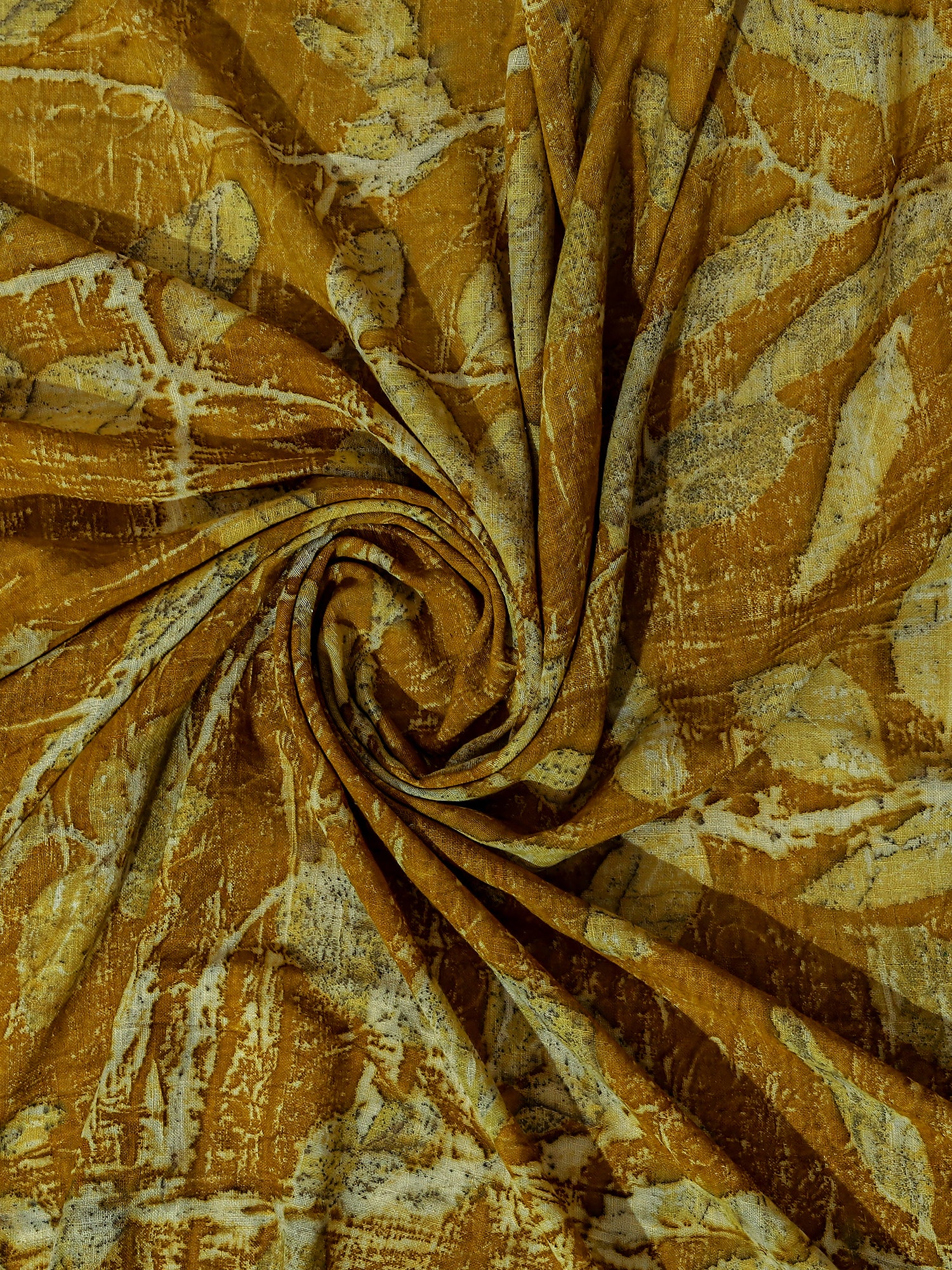 Golden Beryl Eri Silk Saree