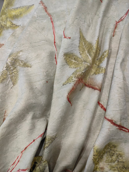 Castor Echeos Handspun Pure Silk Fabric