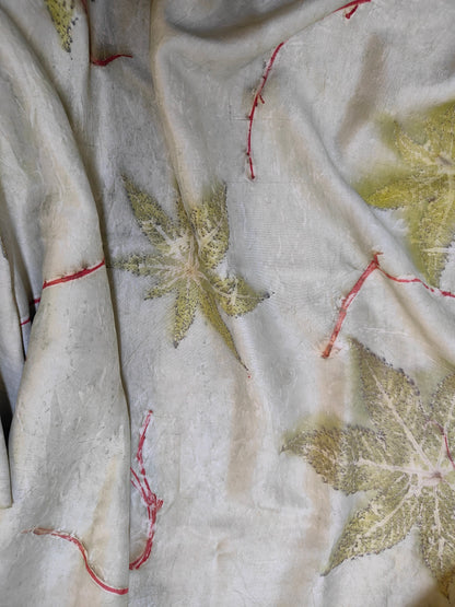Castor Echeos Handspun Pure Silk Fabric