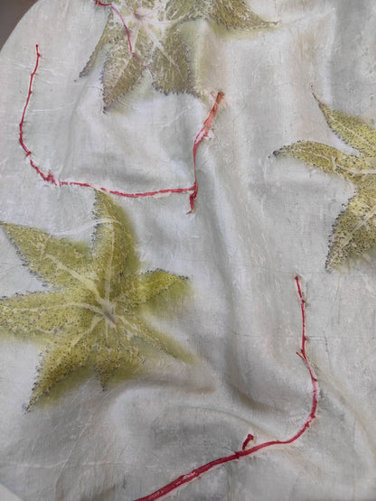 Castor Echeos Handspun Pure Silk Fabric