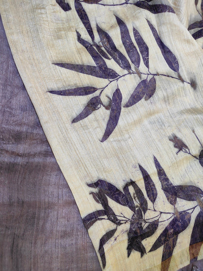 Lavender Whisper Matka Silk Saree