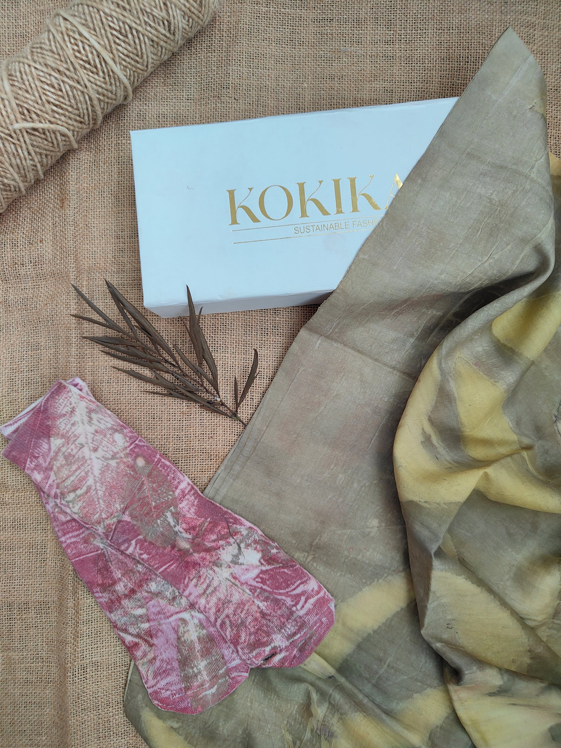 Unique Ecoprinted Gift box