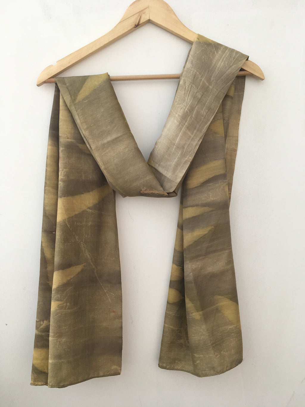 Pomegranate Flower & Sunflower with Local Leaves | Naturally dyed