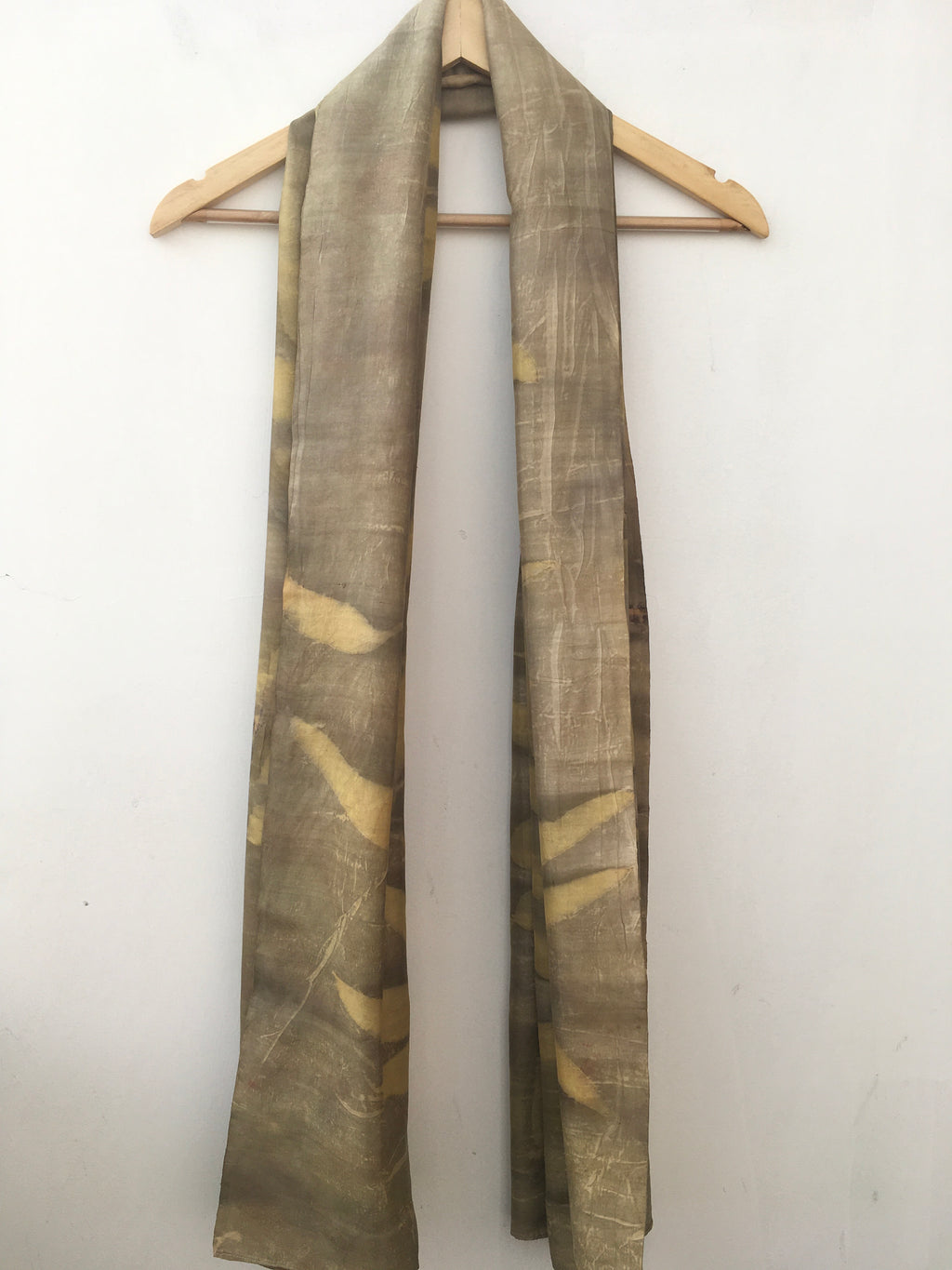 Pomegranate Flower & Sunflower with Local Leaves | Naturally dyed