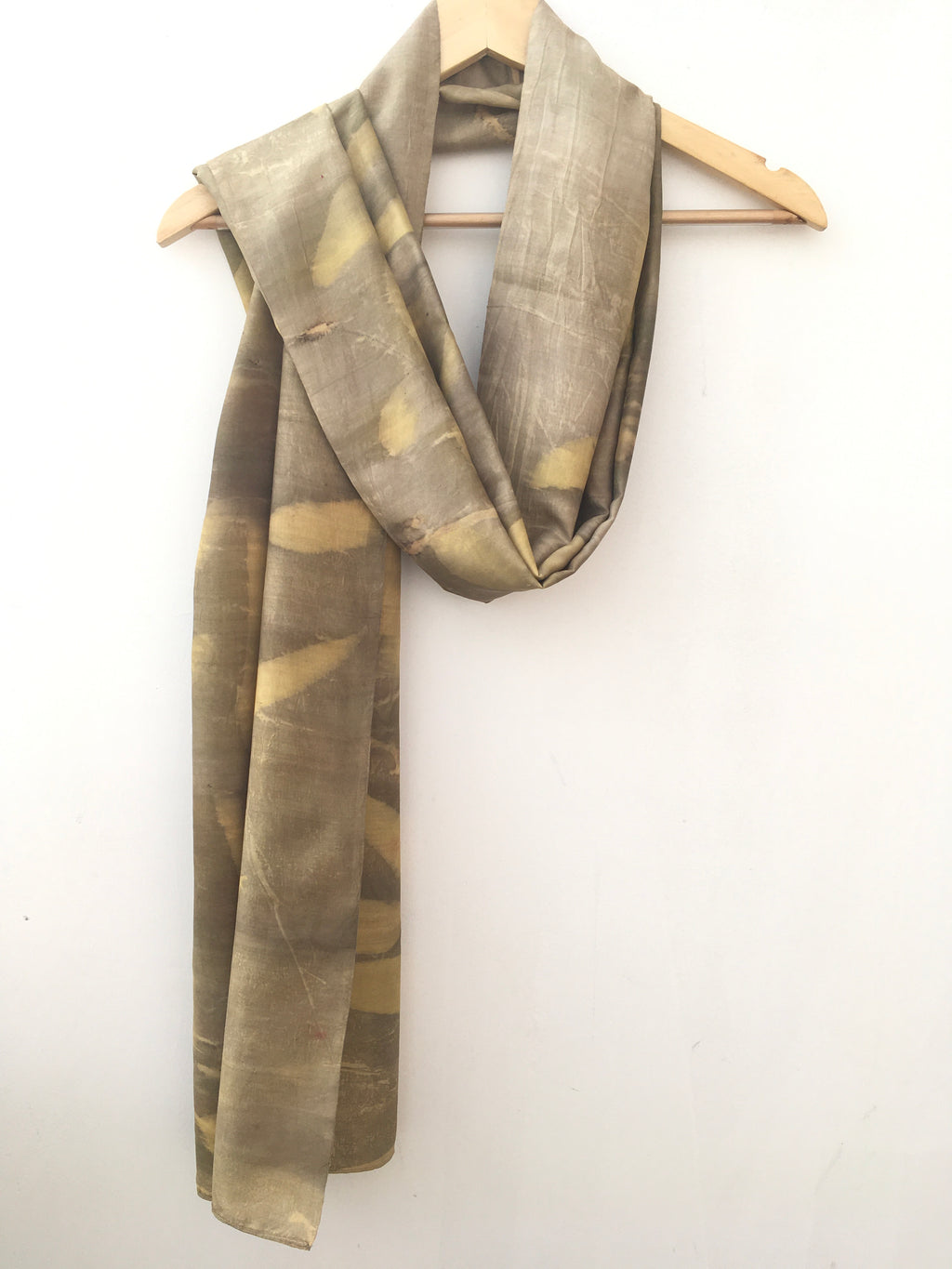 Pomegranate Flower & Sunflower with Local Leaves | Naturally dyed