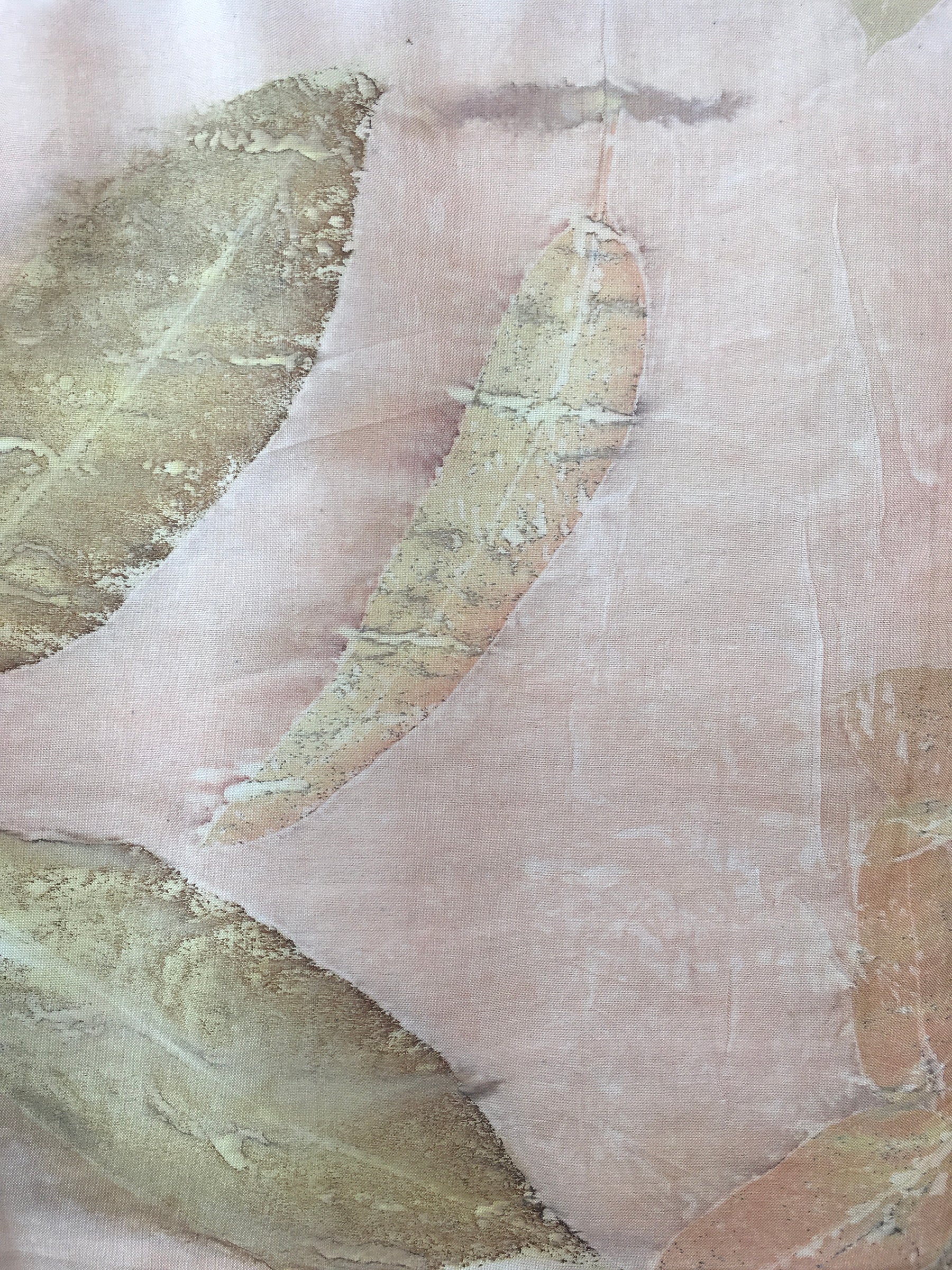 Aquila Ecoprinted Pure Silk Scarf thumbnail 4