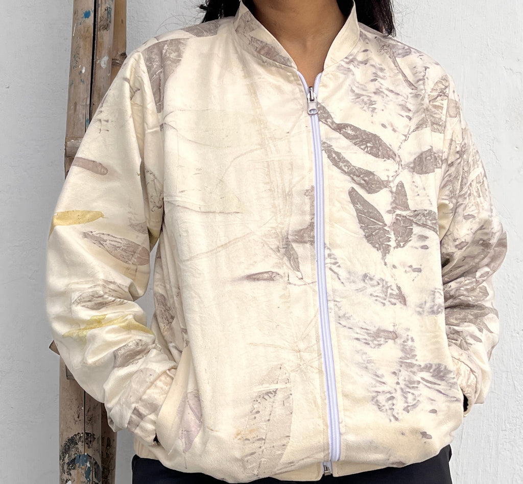 Suede Bomber Reversible Jacket