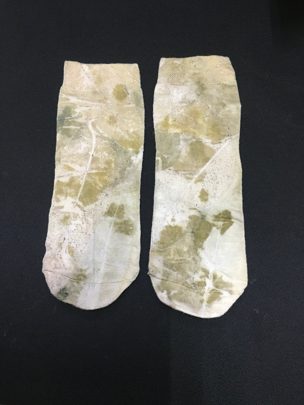 Soft Olive Green Cotton Socks