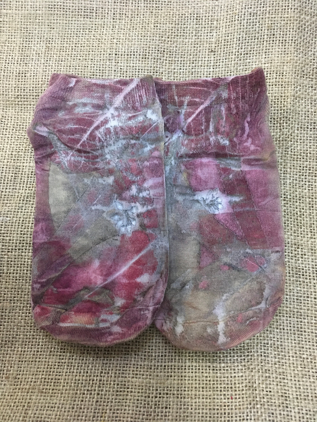 3-D Madder Forest Socks