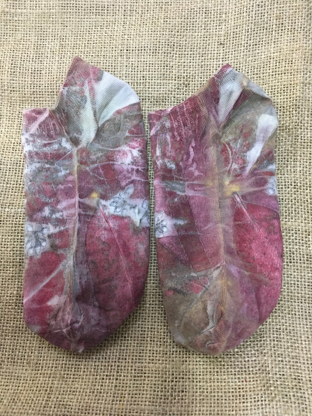 3-D Madder Forest Socks