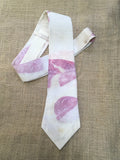 Blush Leaf Silk Tie