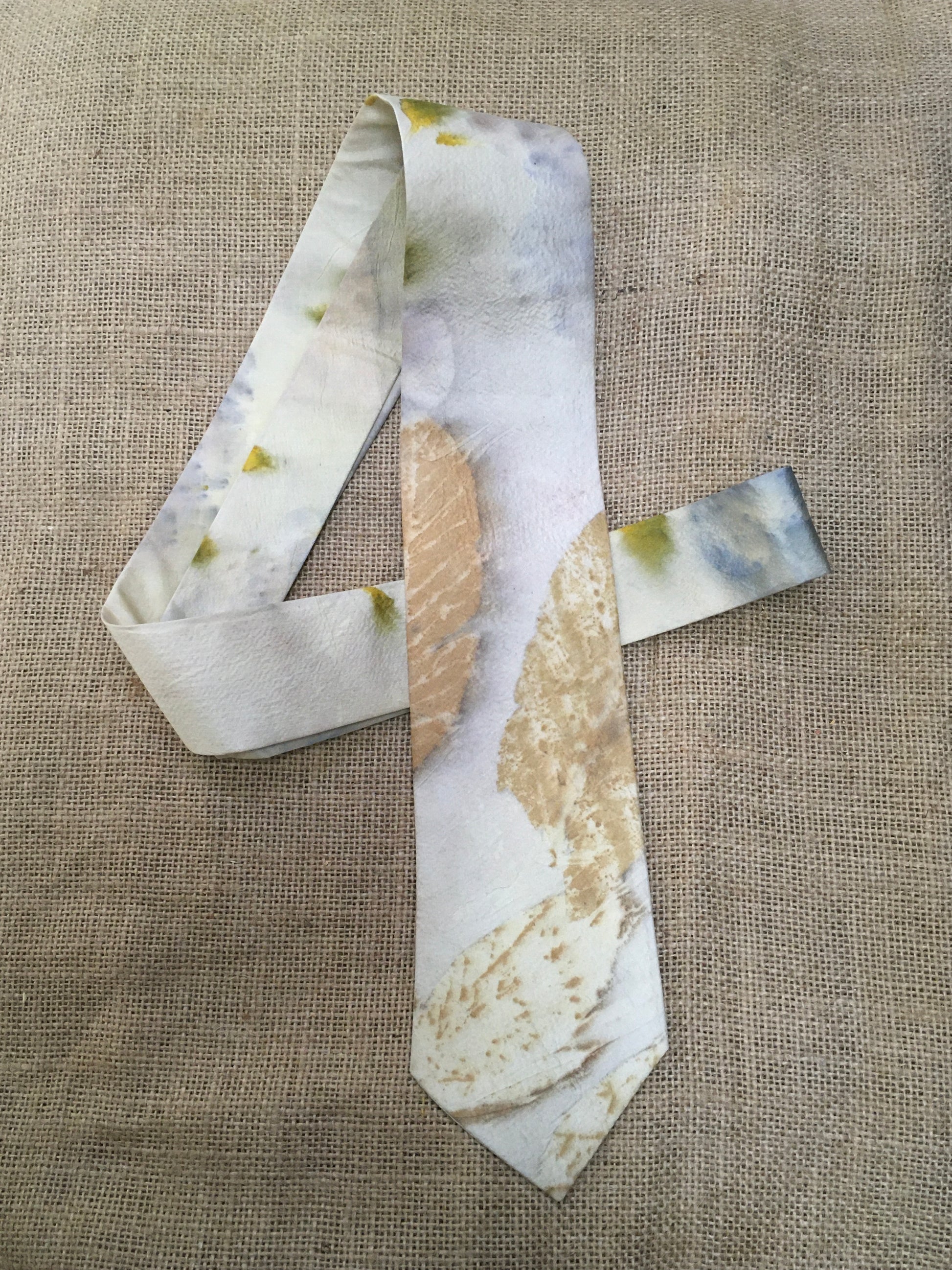 Organic Stone Silk Tie