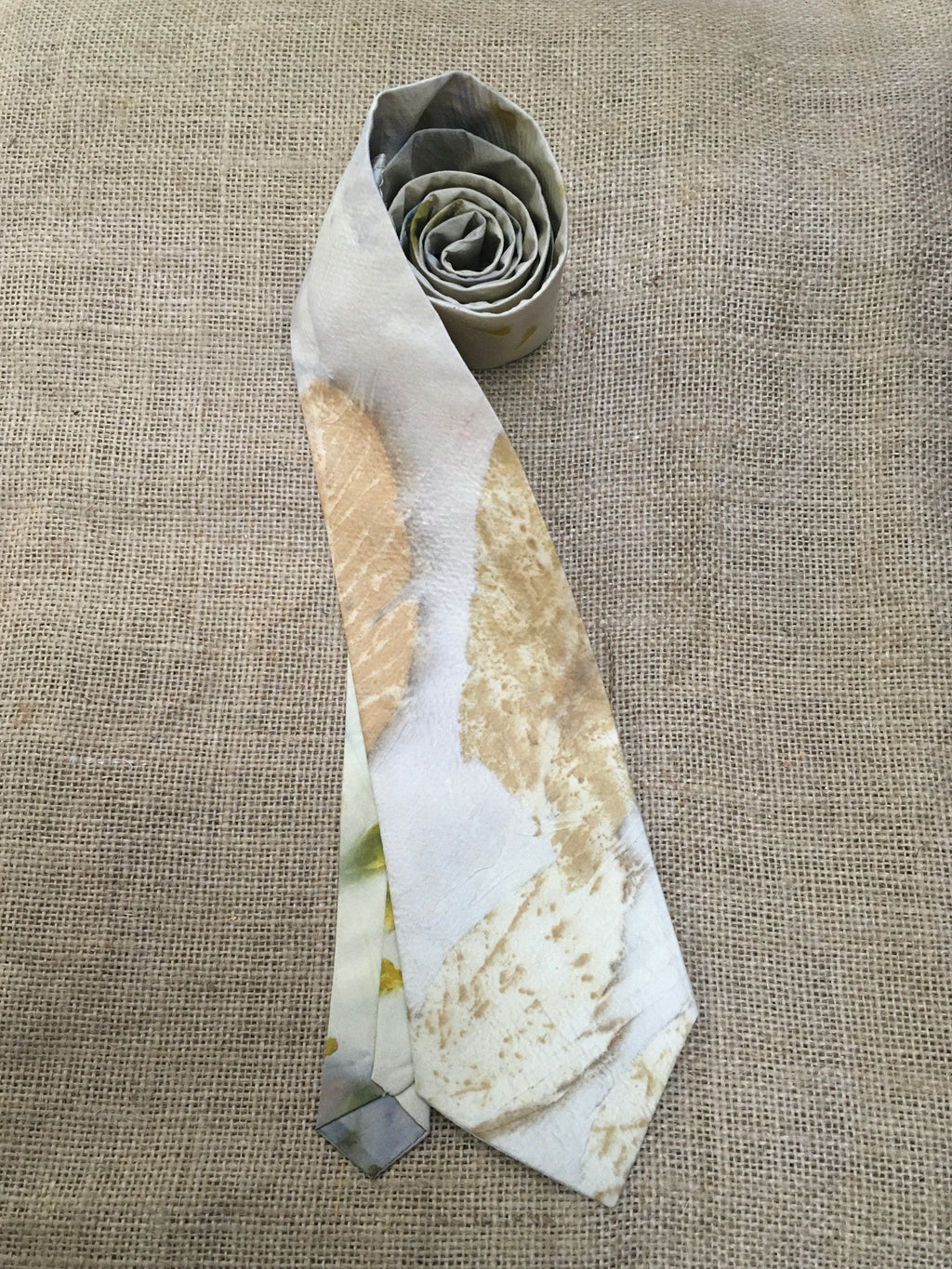 Organic Stone Silk Tie