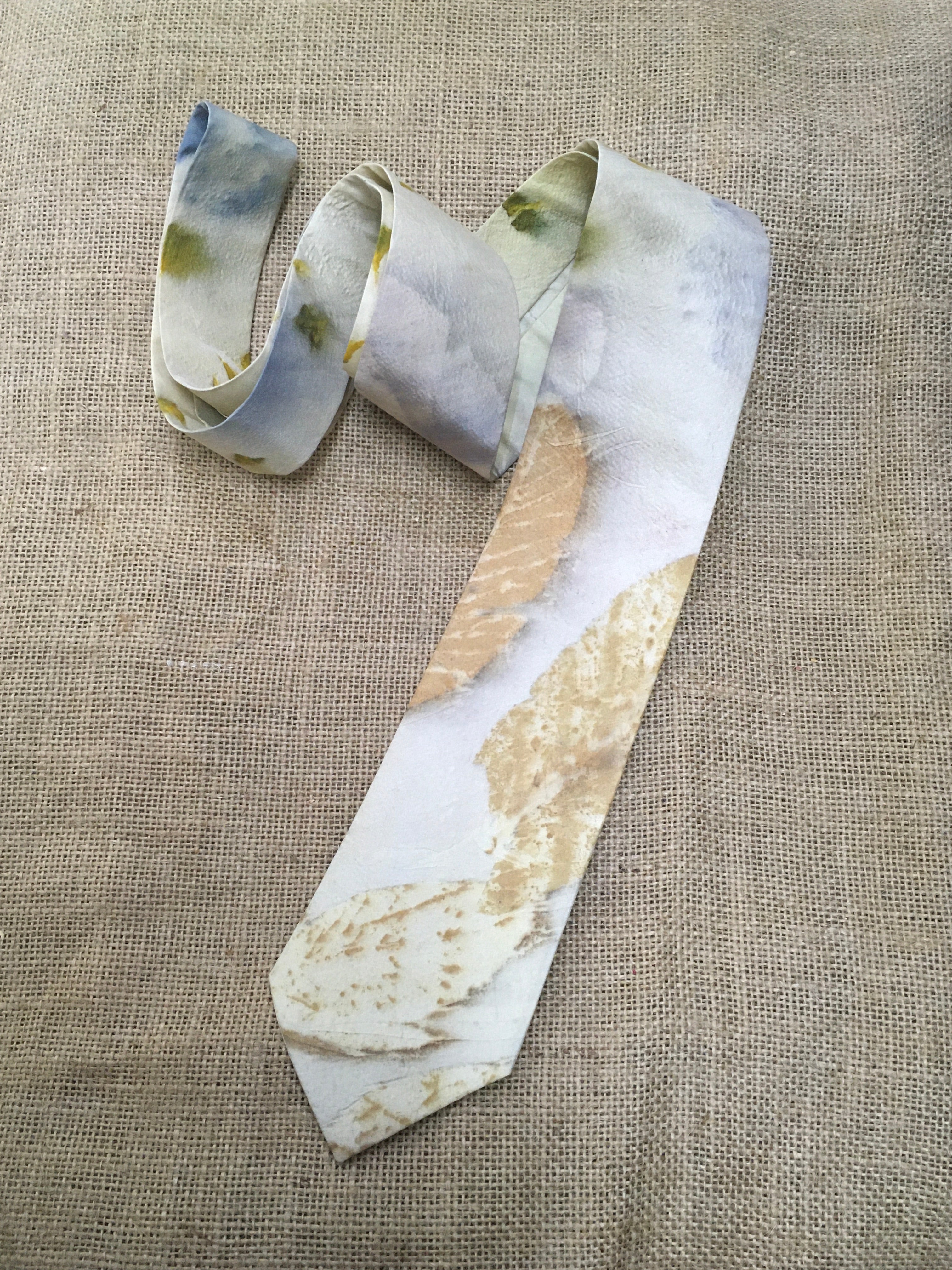 Organic Stone Silk Tie