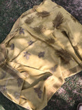 Sunbloom Marigold Muga Silk Saree