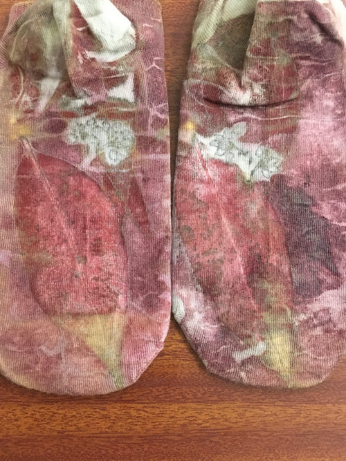 3-D Madder Forest Socks