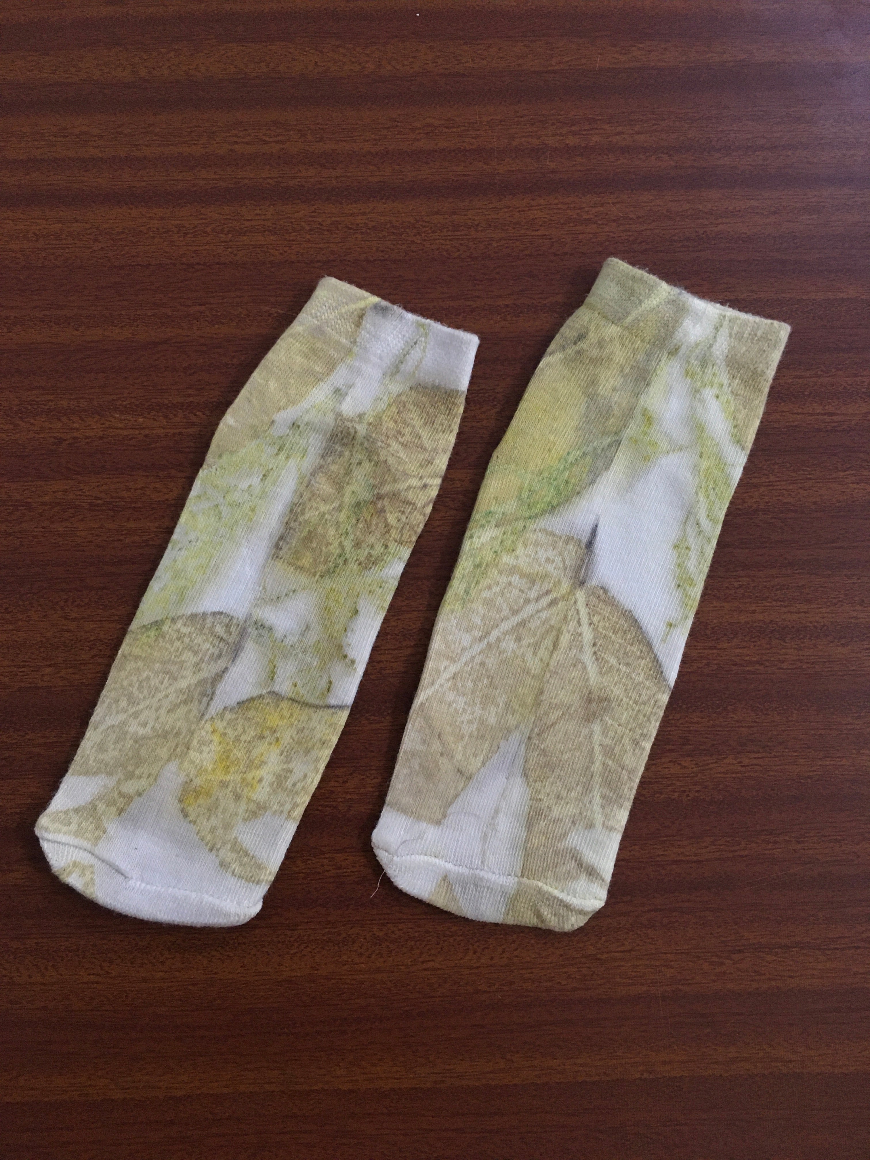 Olive Fern Socks