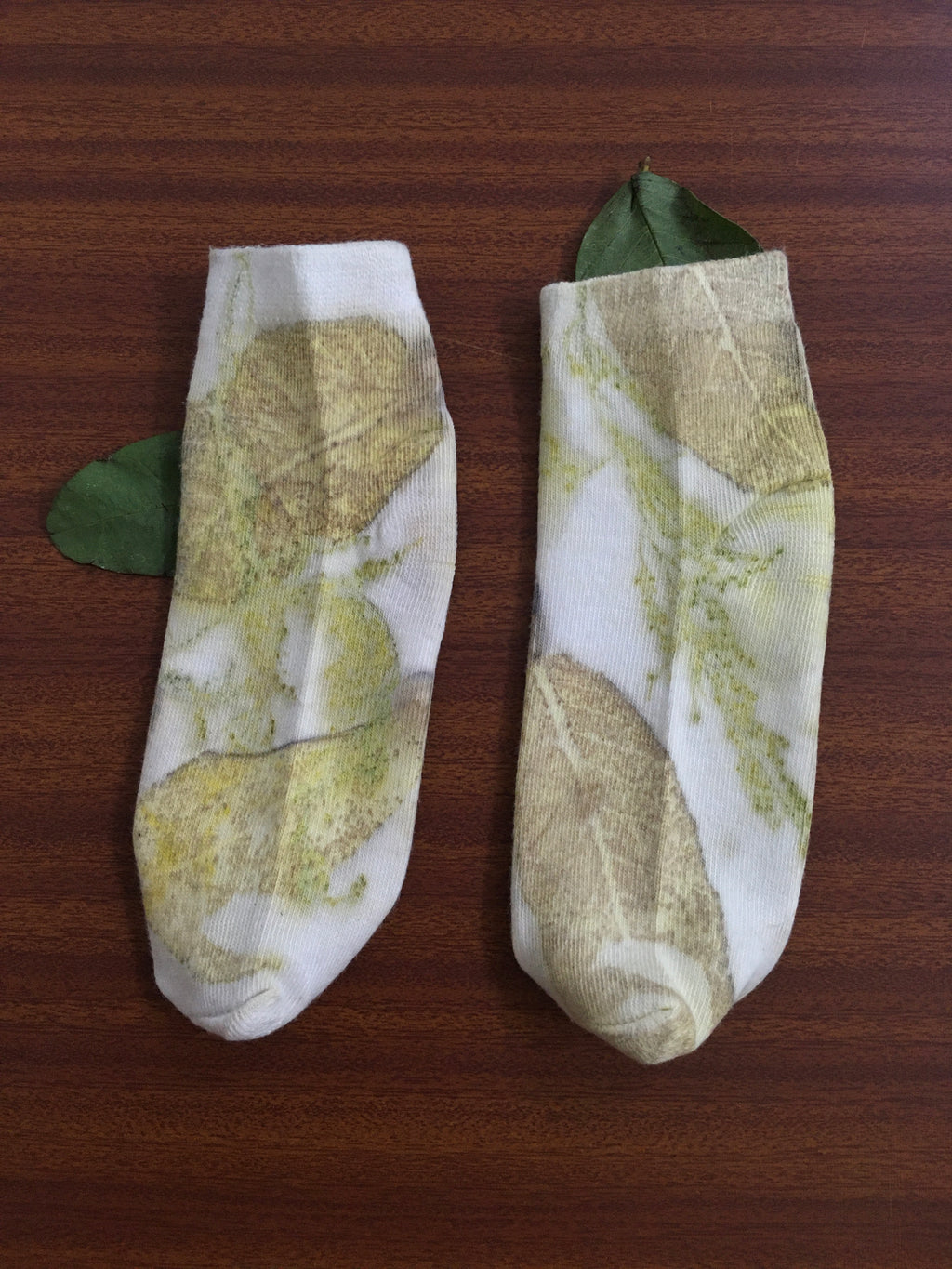 Olive Fern Socks