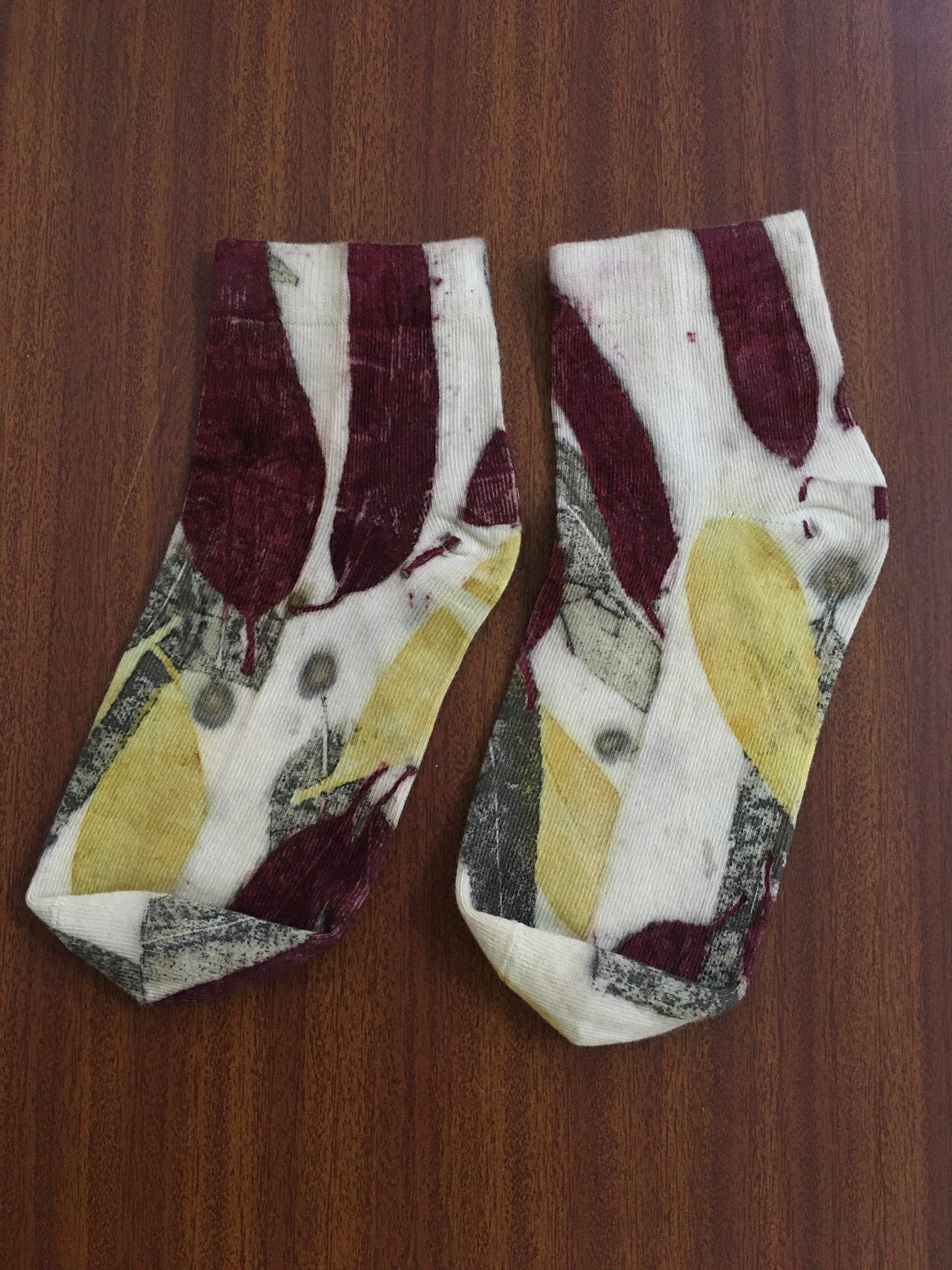 Madder & Haldi Dyed Socks