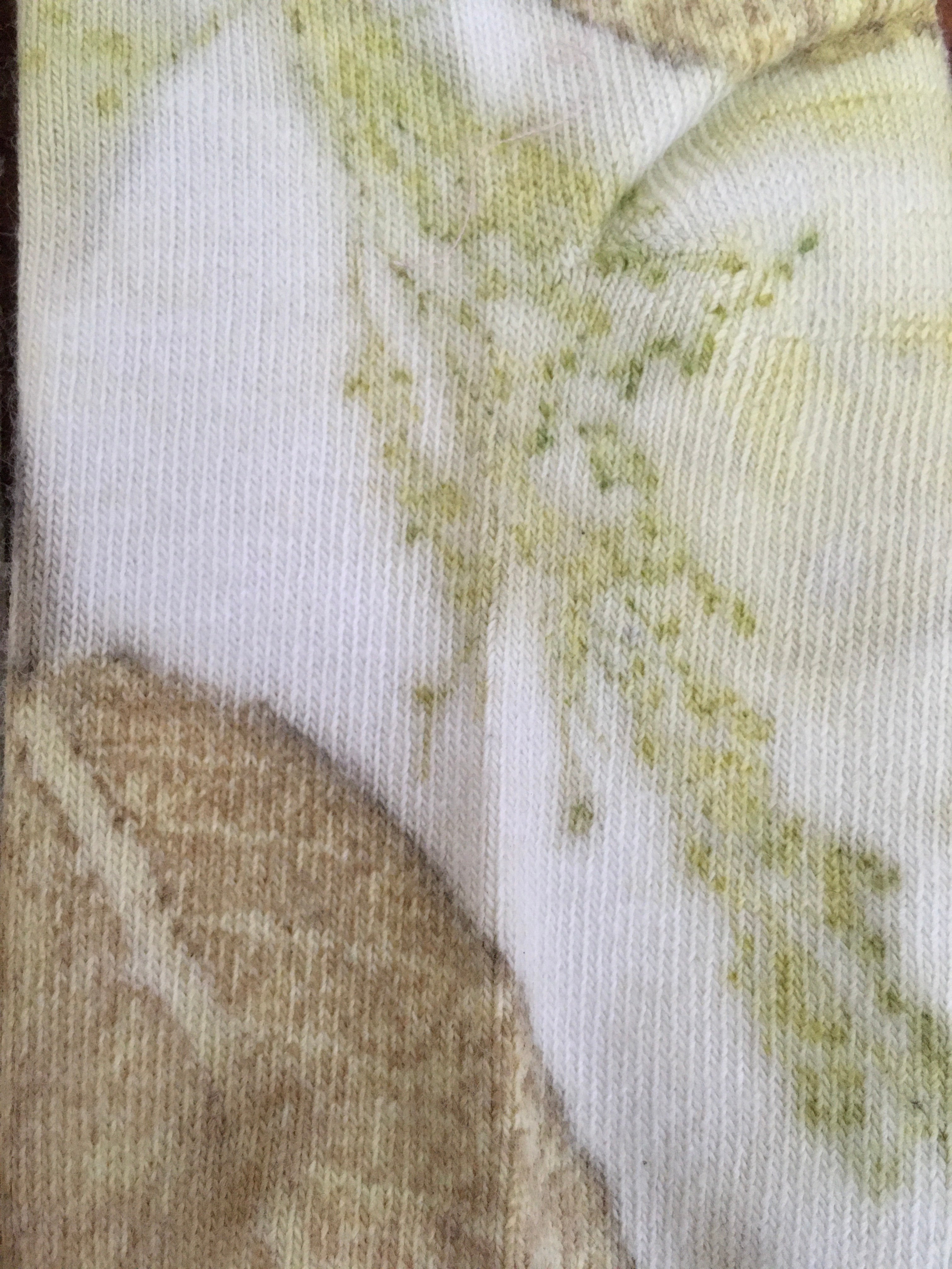 Olive Fern Socks