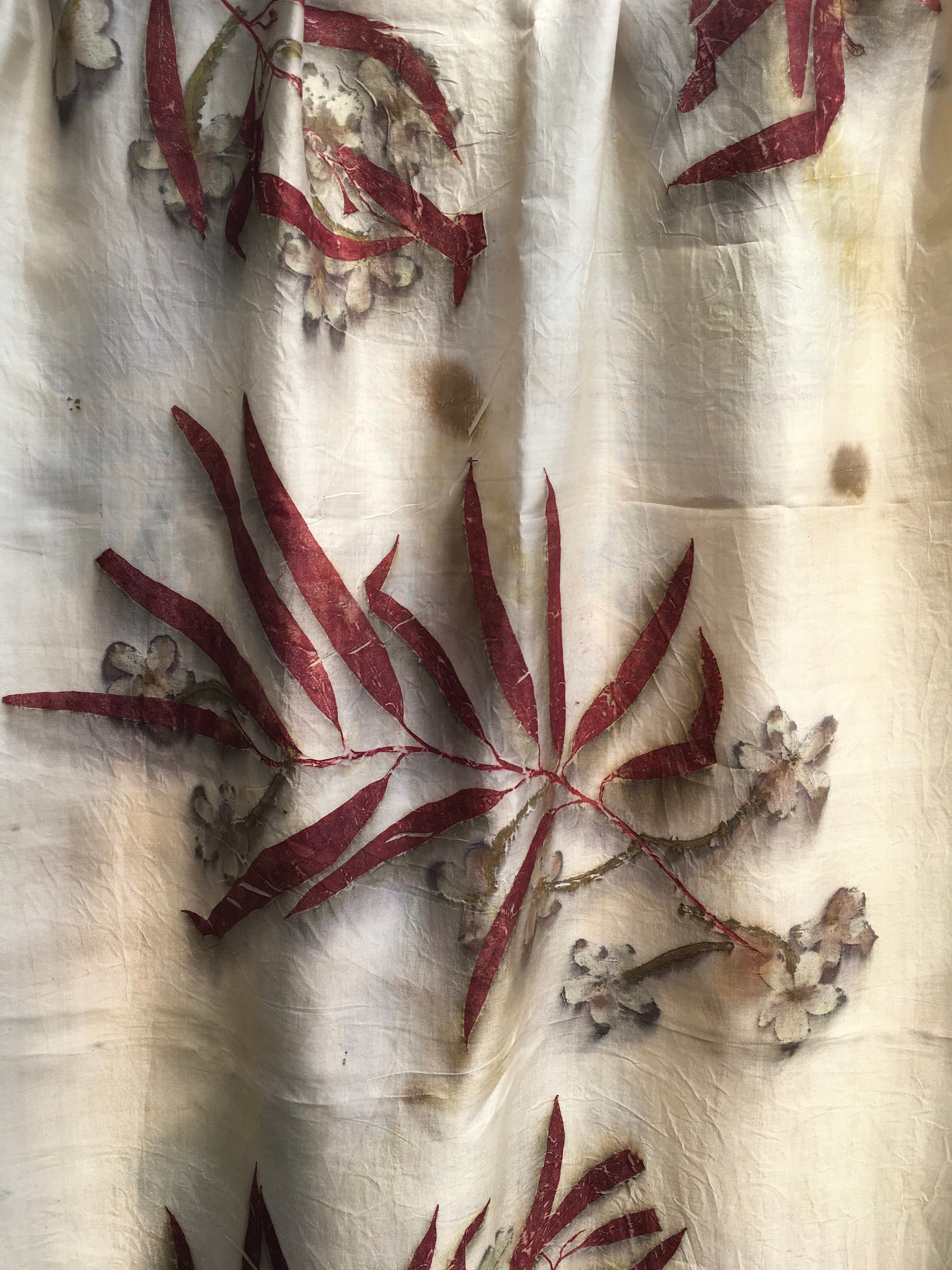 Real Blooming Mulberry Silk Scarf
