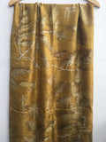 Golden Haze Pure Silk Scarf