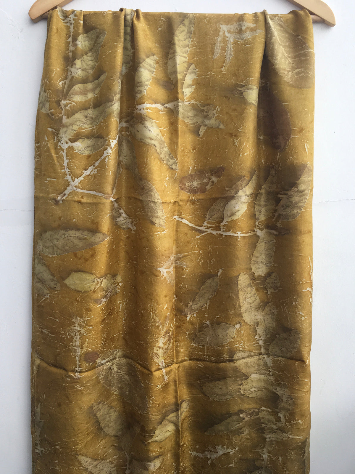 Golden Haze Pure Silk Scarf