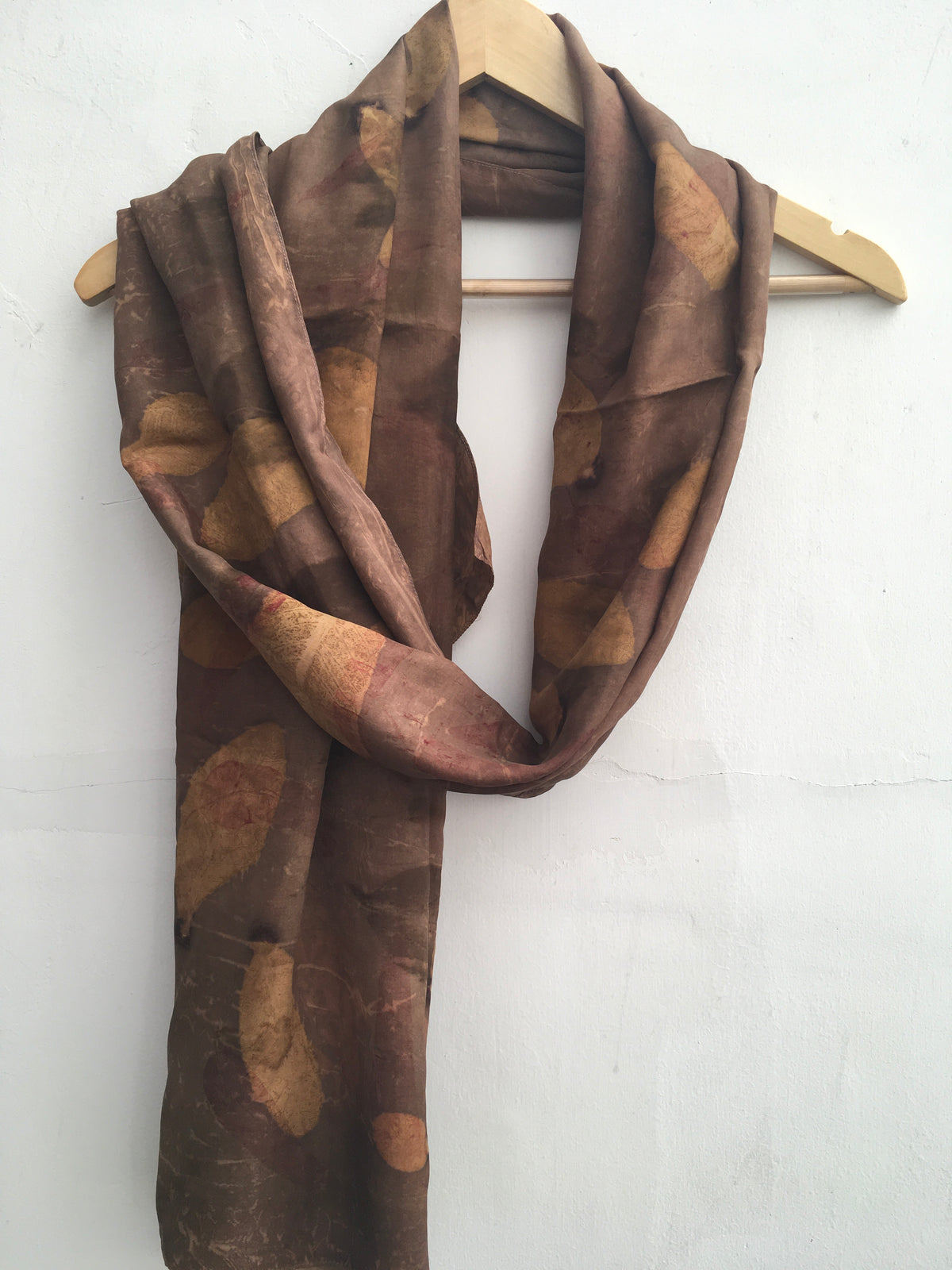 Catechu Botanical Silk Scarf